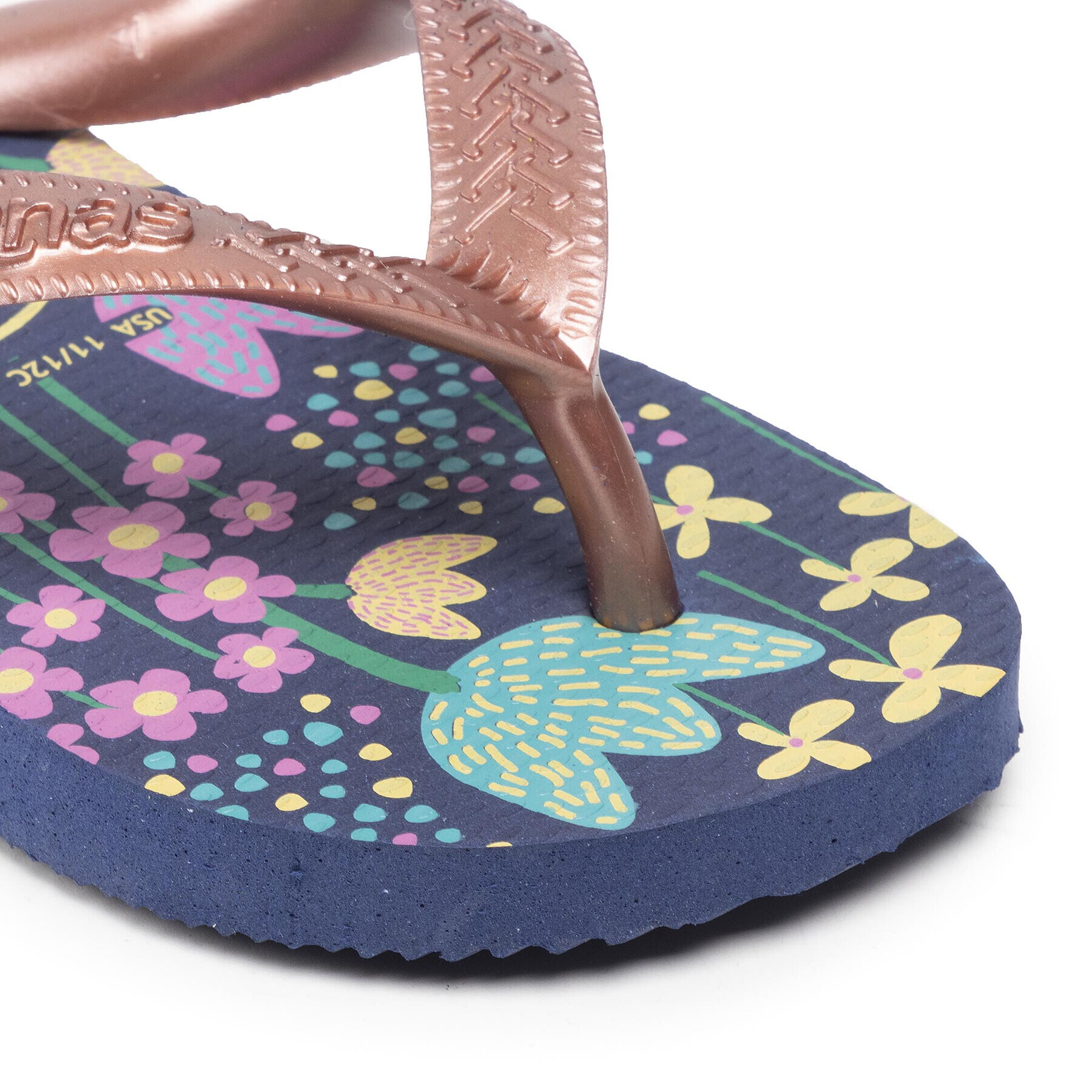 Havaianas Japonke Flores 40000527182 Zlata - Pepit.si