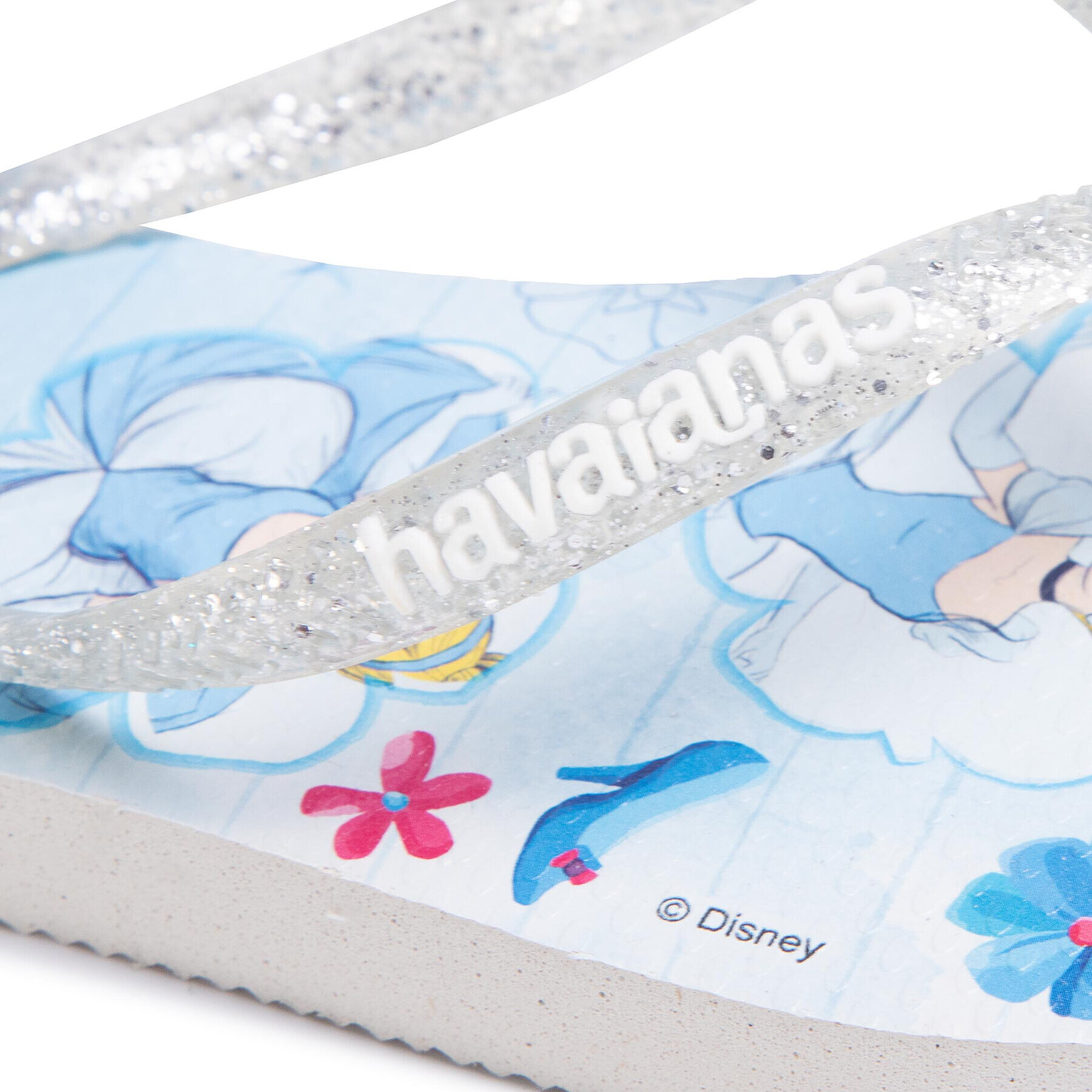 Havaianas Japonke Kids Slim Princess 41233287819 Srebrna - Pepit.si