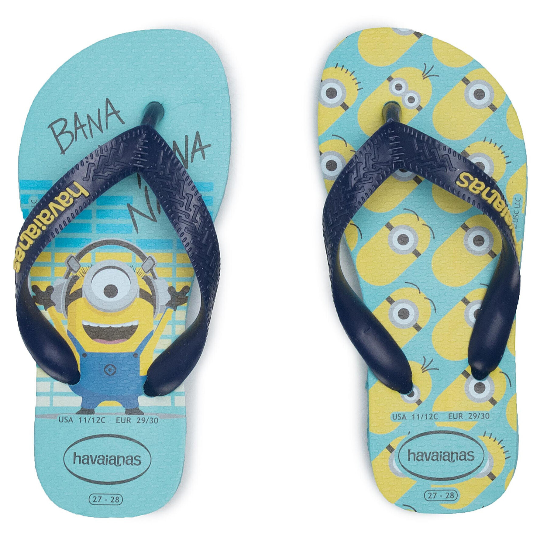 Havaianas Japonke Minions 41331670245 Mornarsko modra - Pepit.si