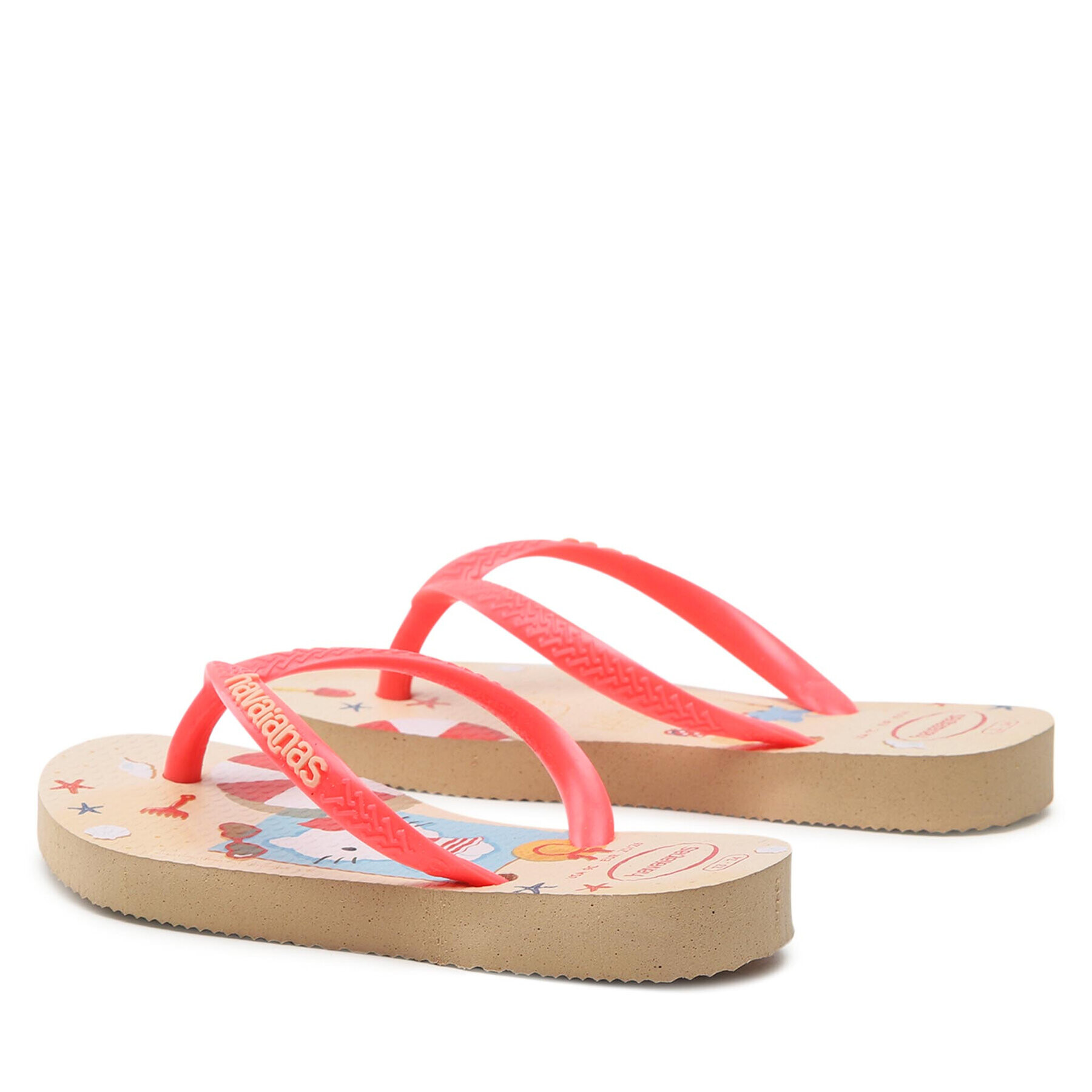 Havaianas Japonke Sl Hello Kitty 41457480570 Rdeča - Pepit.si