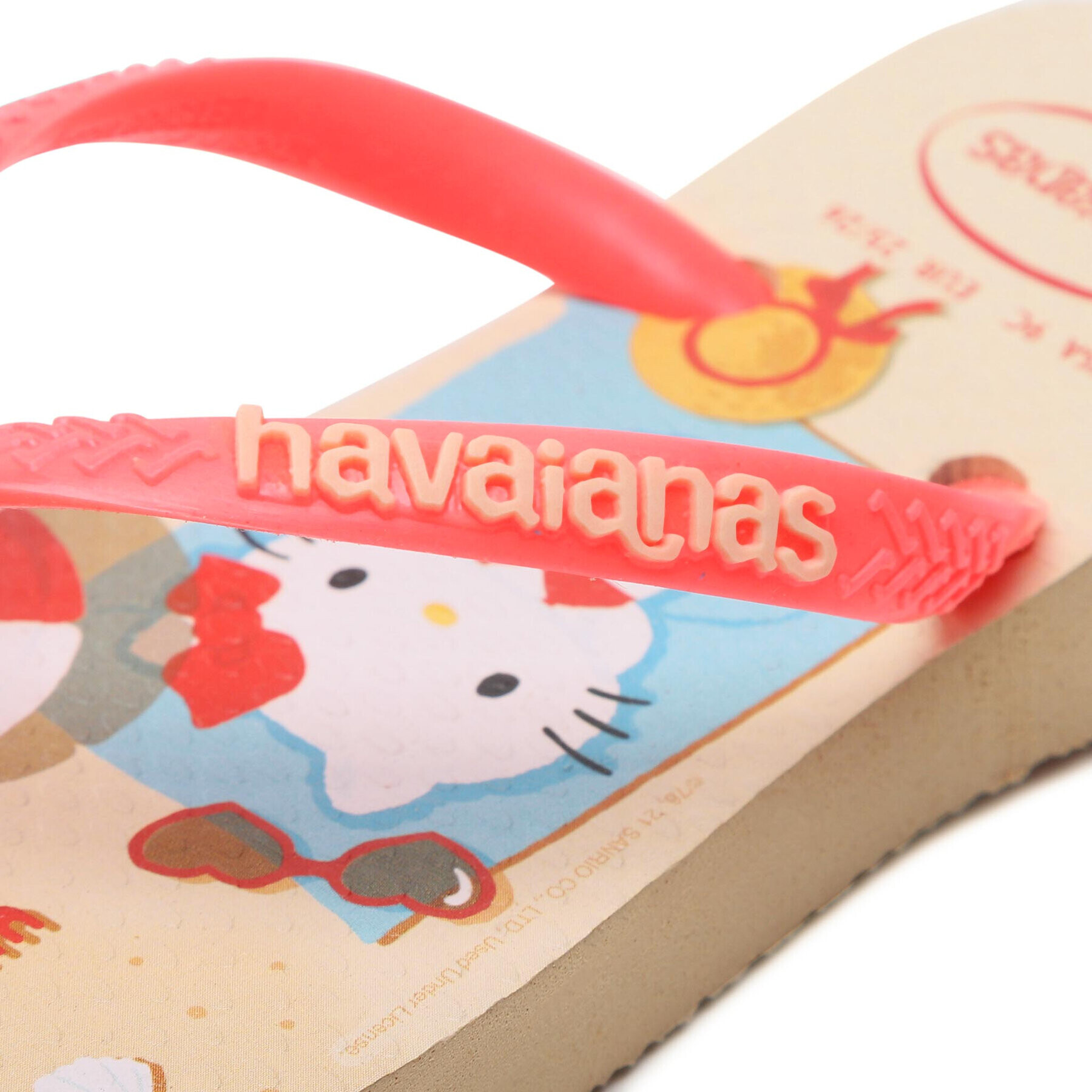 Havaianas Japonke Sl Hello Kitty 41457480570 Rdeča - Pepit.si