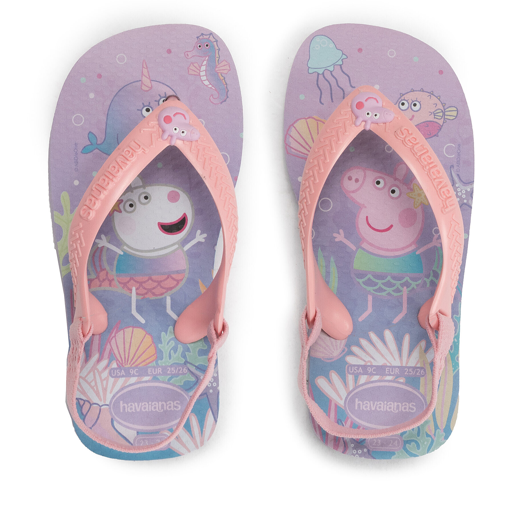 Havaianas Sandali Peppa Pig 41459805251 Roza - Pepit.si