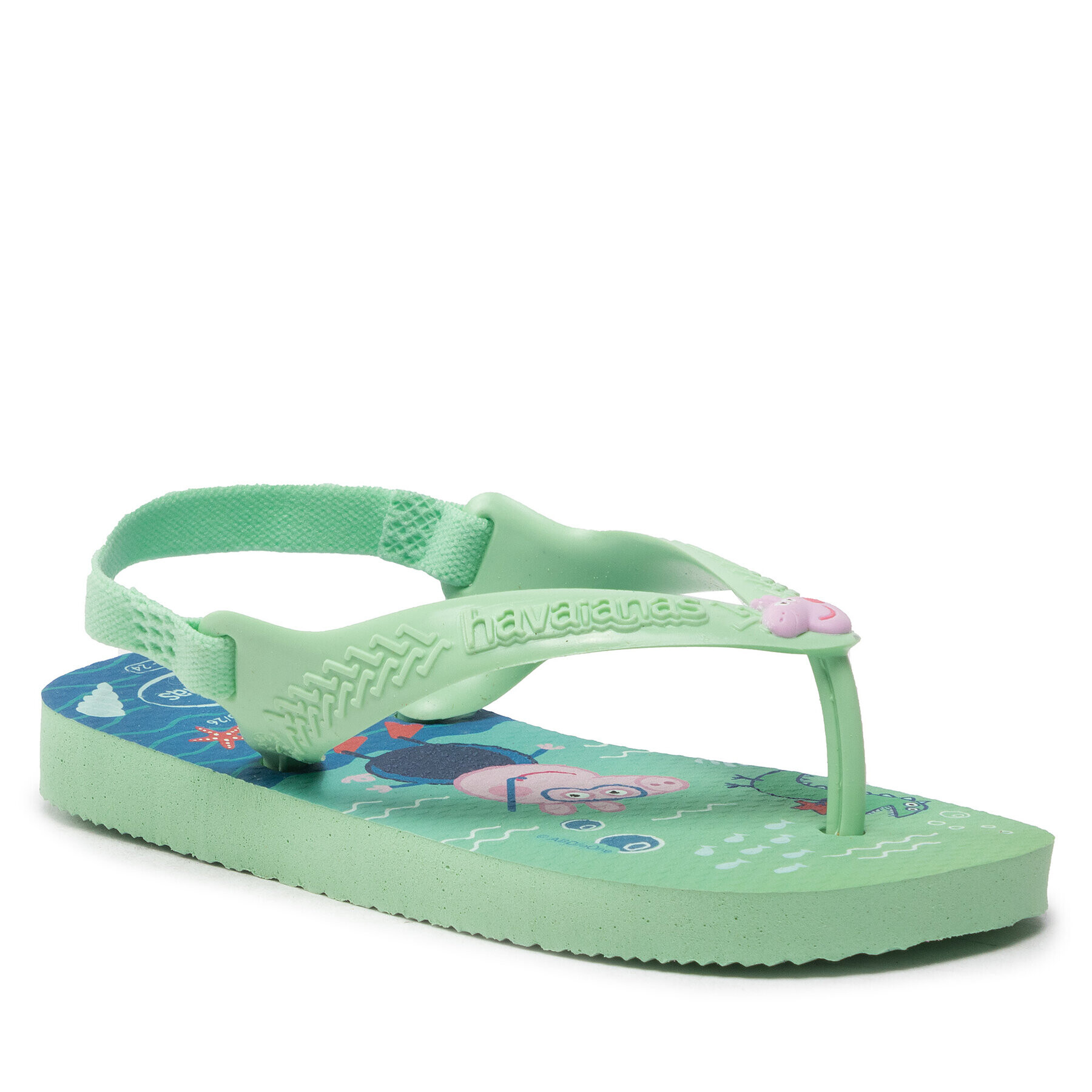 Havaianas Sandali Peppa Pig 41459806617 Zelena - Pepit.si