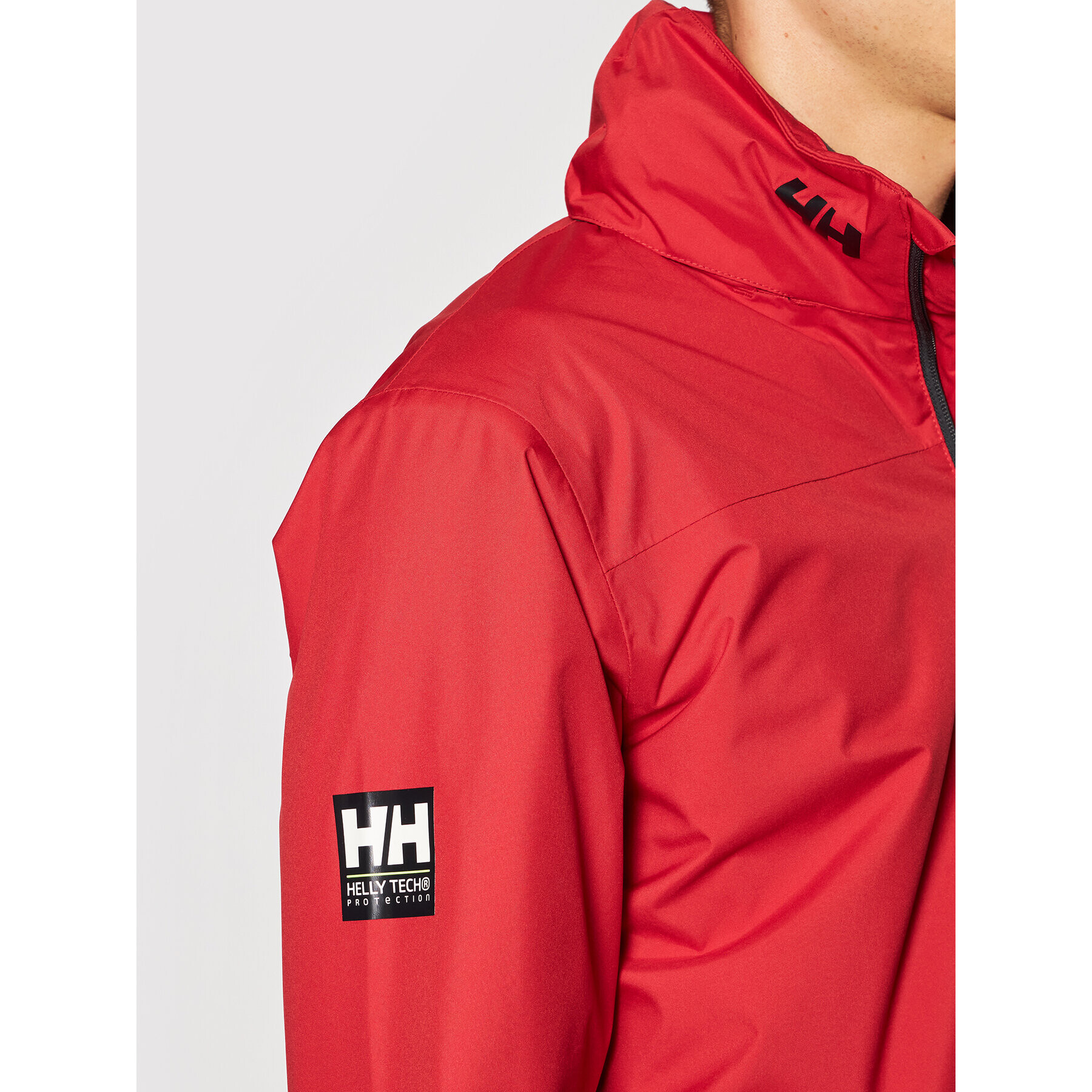 Helly Hansen Dežna jakna Midlayer 33874 Rdeča Regular Fit - Pepit.si