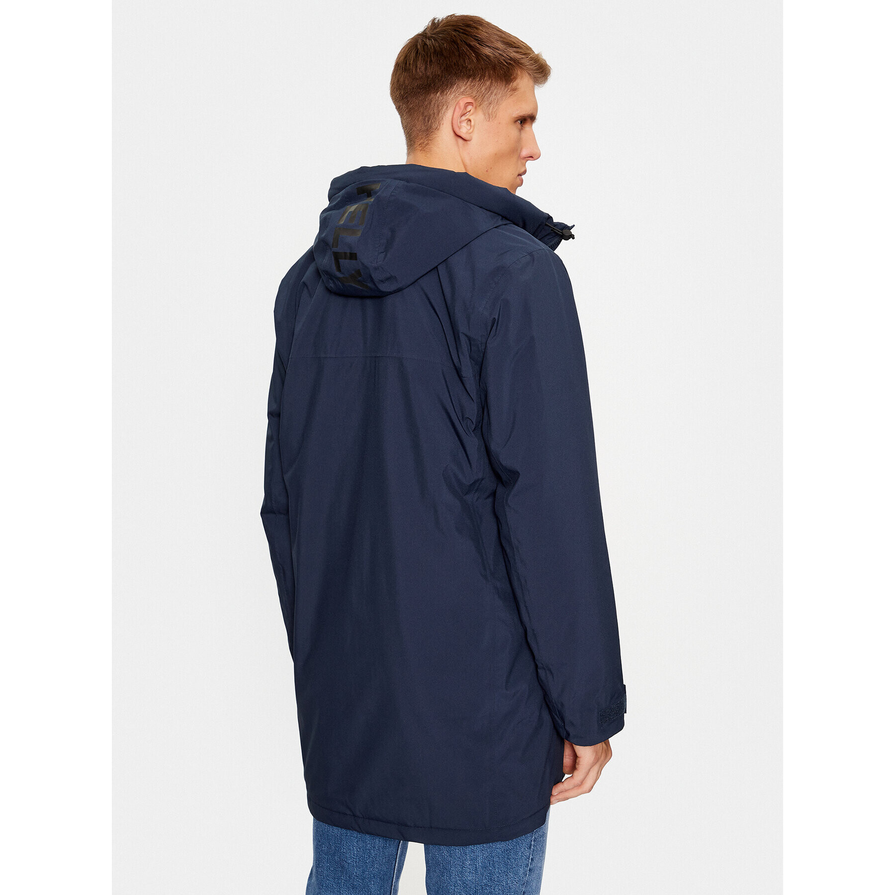 Helly Hansen Dežna jakna Rain Parka 54002 Mornarsko modra Regular Fit - Pepit.si