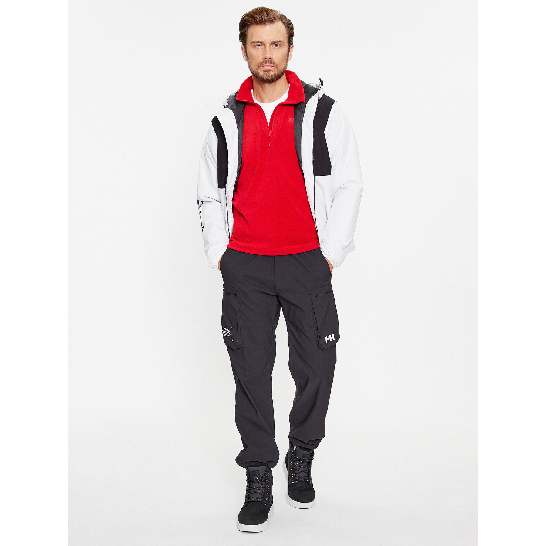 Helly Hansen Flis Daybreaker 50844 Rdeča Regular Fit - Pepit.si