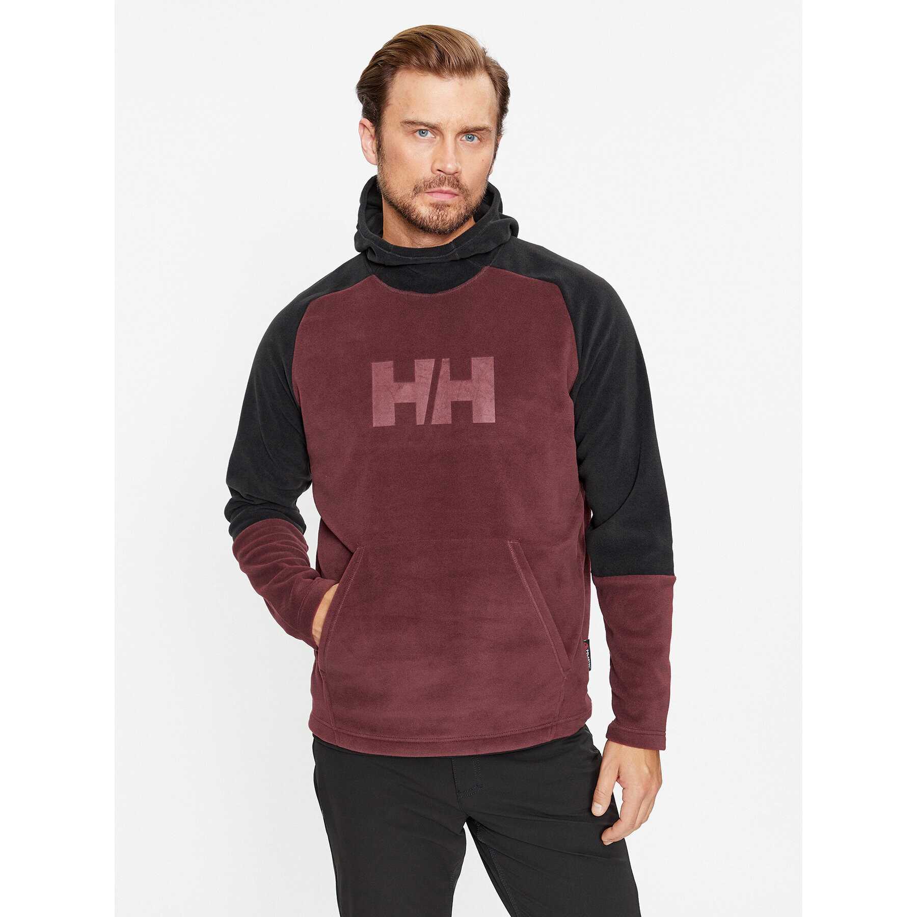 Helly Hansen Flis Daybreaker 51893 Bordo rdeča Regular Fit - Pepit.si