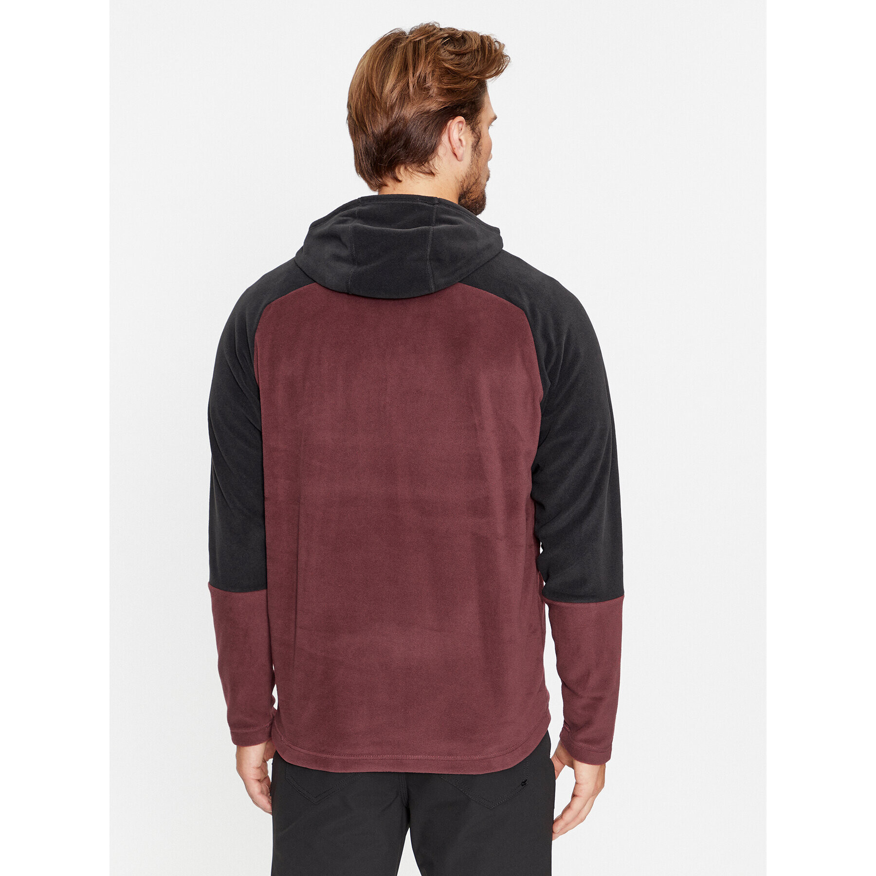 Helly Hansen Flis Daybreaker 51893 Bordo rdeča Regular Fit - Pepit.si