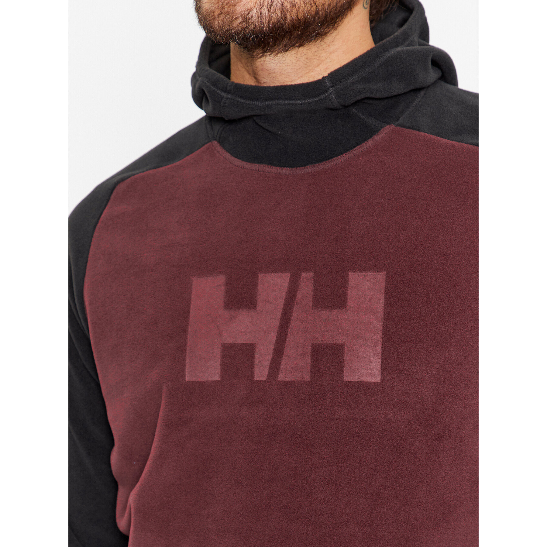 Helly Hansen Flis Daybreaker 51893 Bordo rdeča Regular Fit - Pepit.si