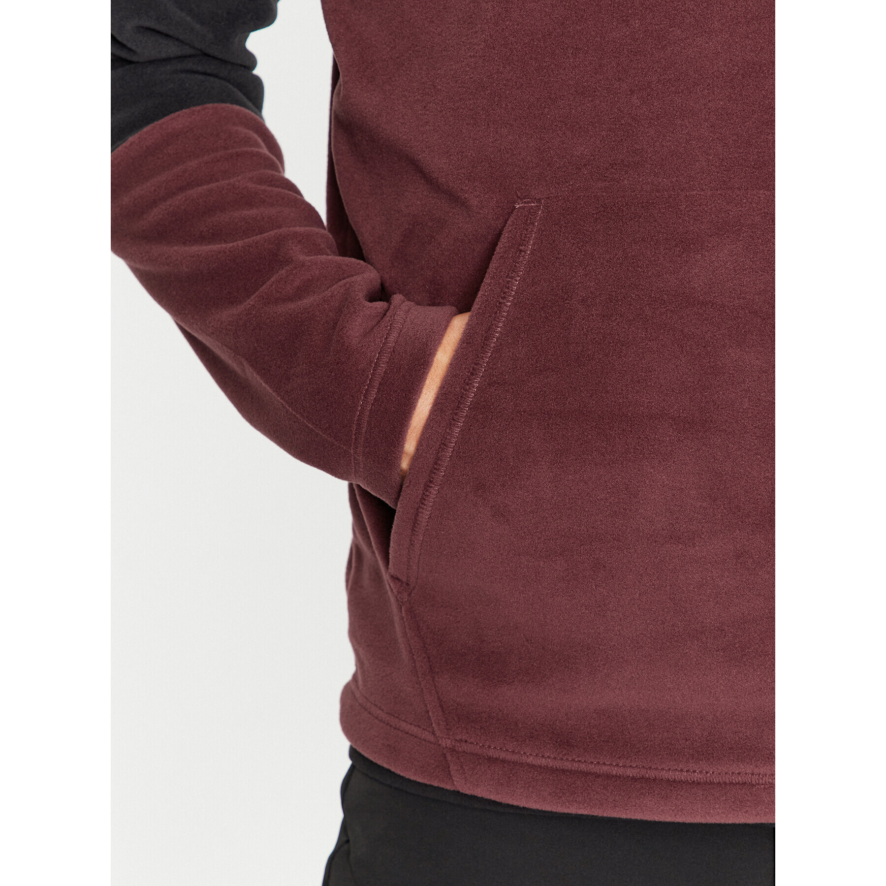 Helly Hansen Flis Daybreaker 51893 Bordo rdeča Regular Fit - Pepit.si