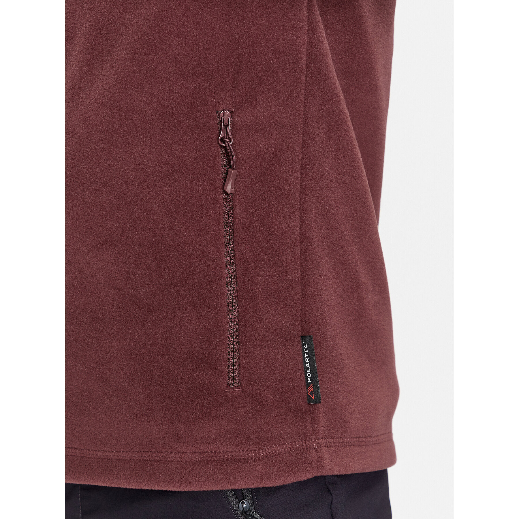 Helly Hansen Flis Daybreaker Block 49454 Bordo rdeča Regular Fit - Pepit.si