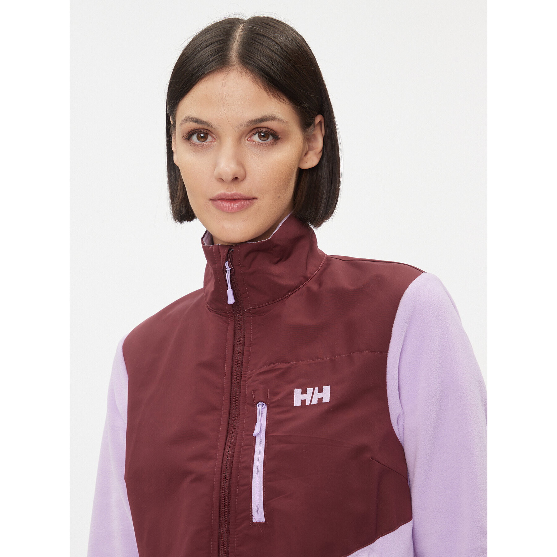 Helly Hansen Flis Daybreaker Block 49465 Vijolična Regular Fit - Pepit.si