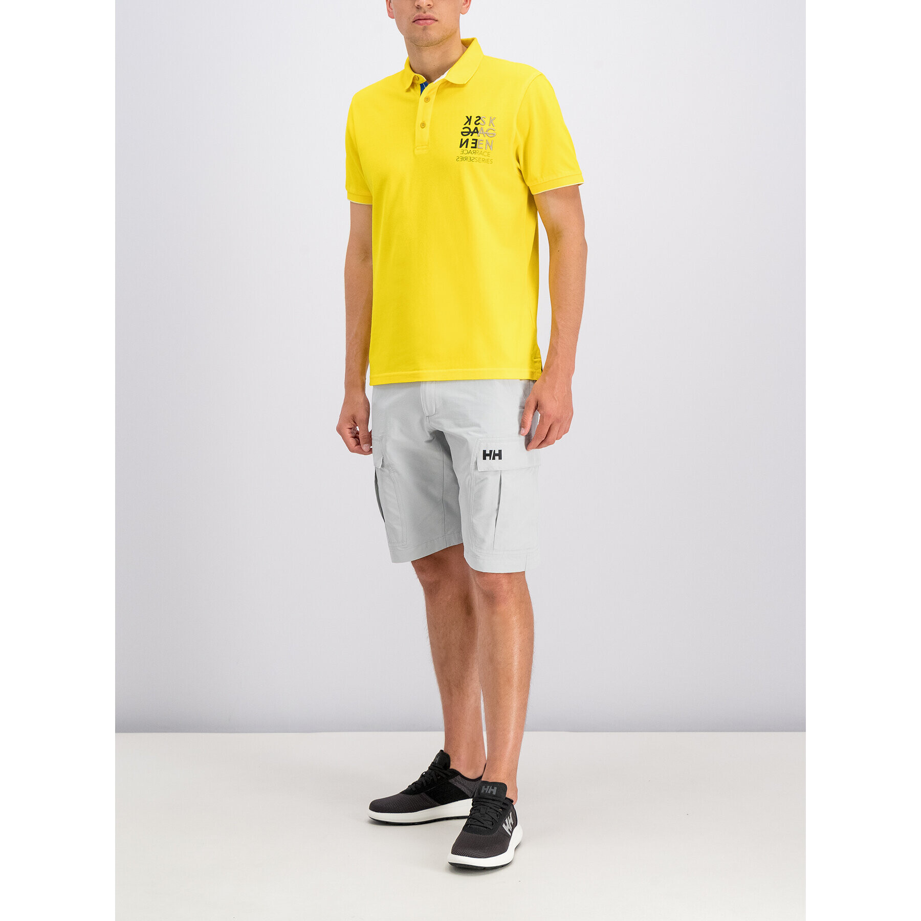 Helly Hansen Kratke hlače iz tkanine HH QD Cargo Shorts 11 54154 Siva Regular Fit - Pepit.si