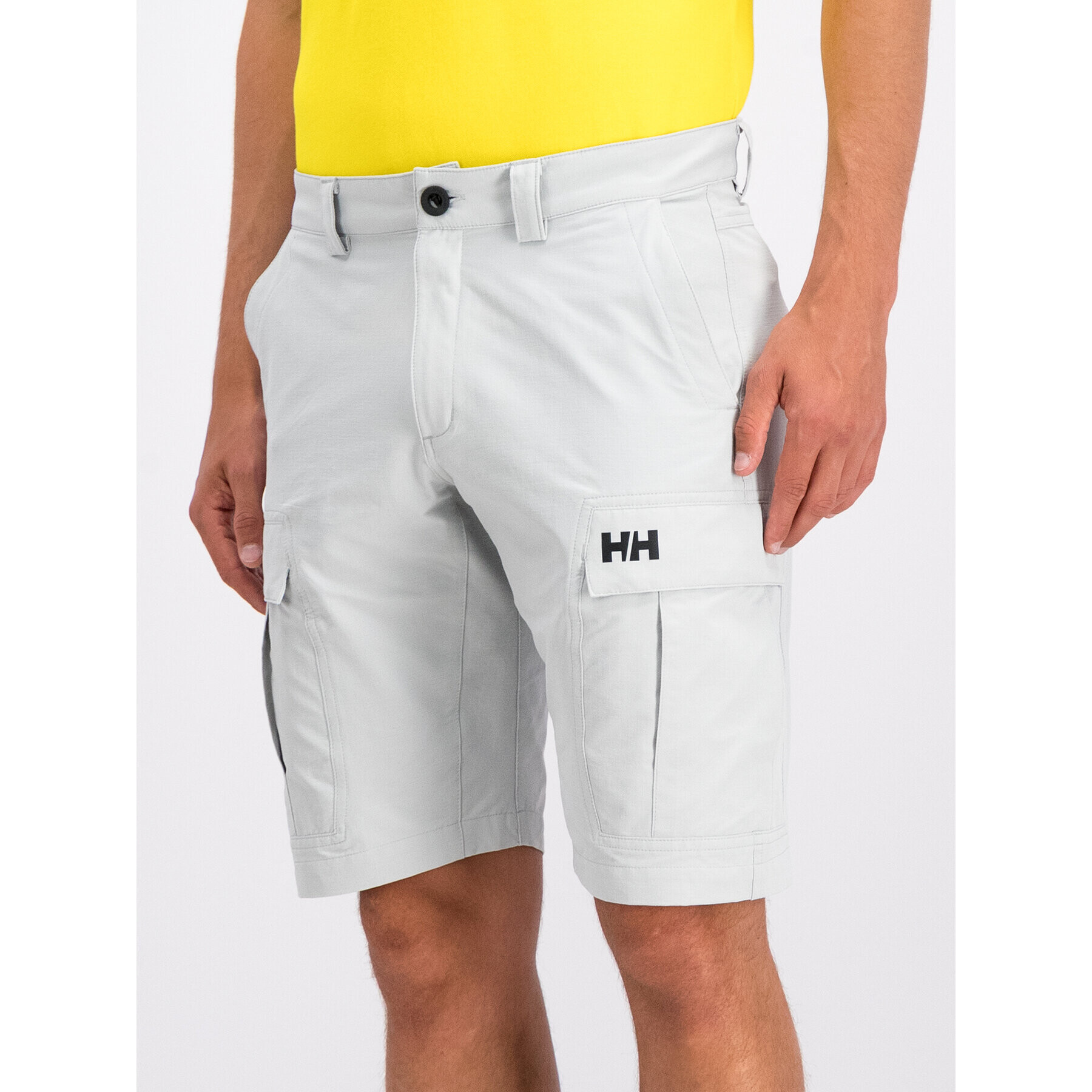 Helly Hansen Kratke hlače iz tkanine HH QD Cargo Shorts 11 54154 Siva Regular Fit - Pepit.si