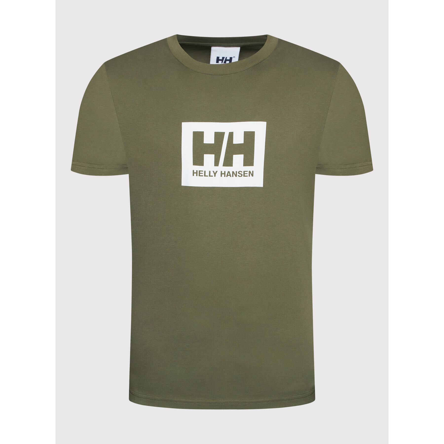 Helly Hansen Majica Box 53285 Zelena Regular Fit - Pepit.si