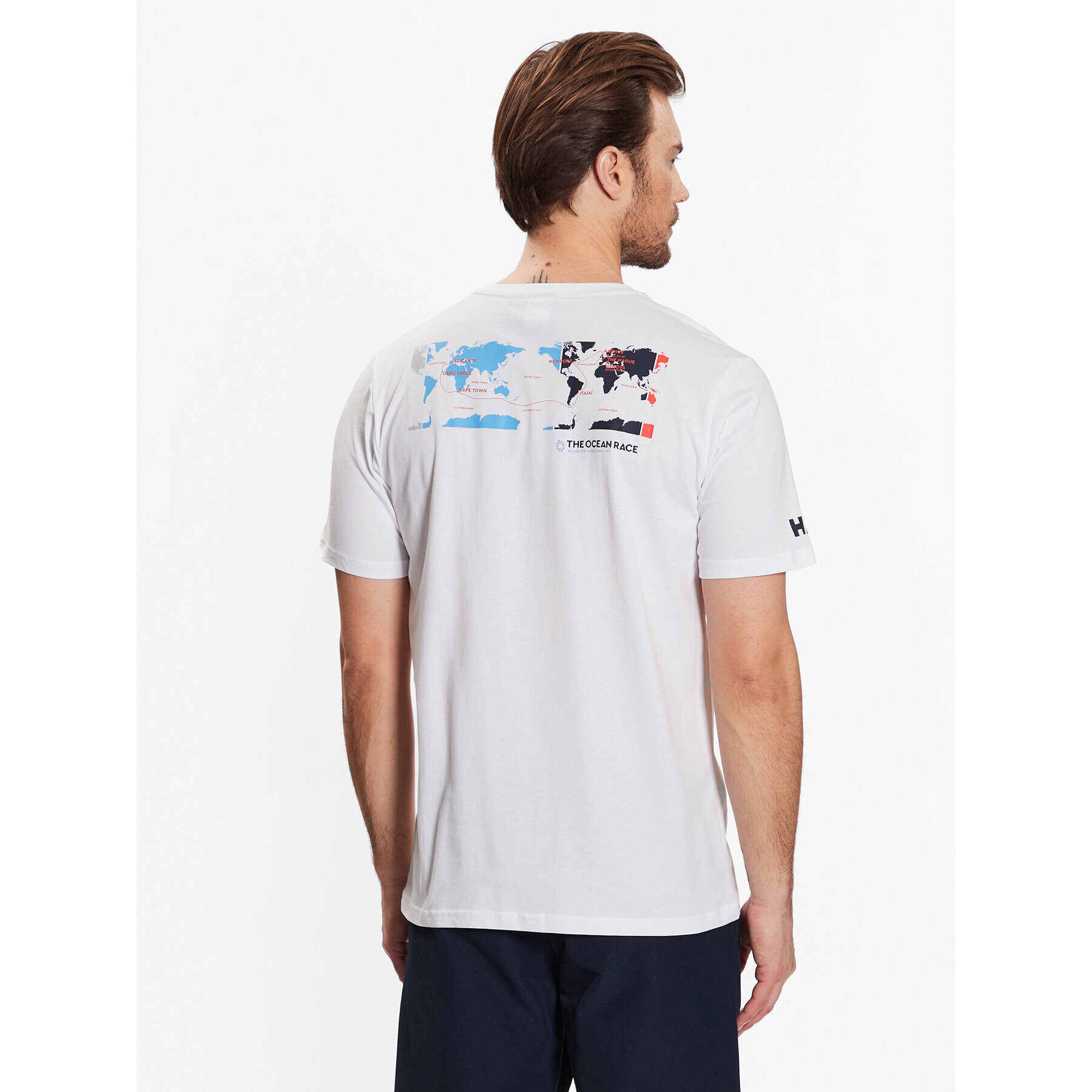 Helly Hansen Majica The Ocean Race 20371 Bela Regular Fit - Pepit.si