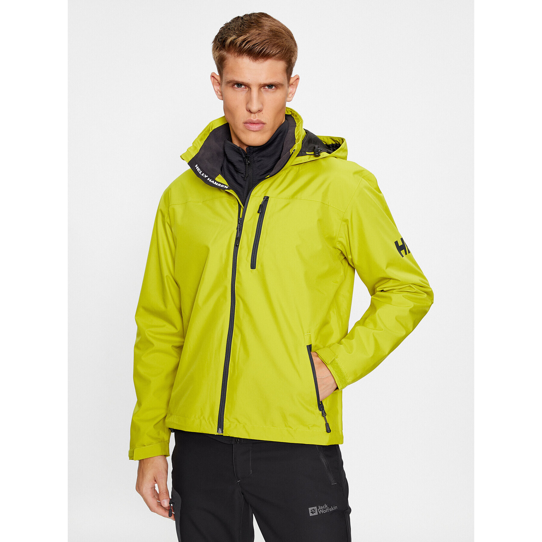 Helly Hansen Mornarska jakna Midlayer 33874 Zelena Regular Fit - Pepit.si