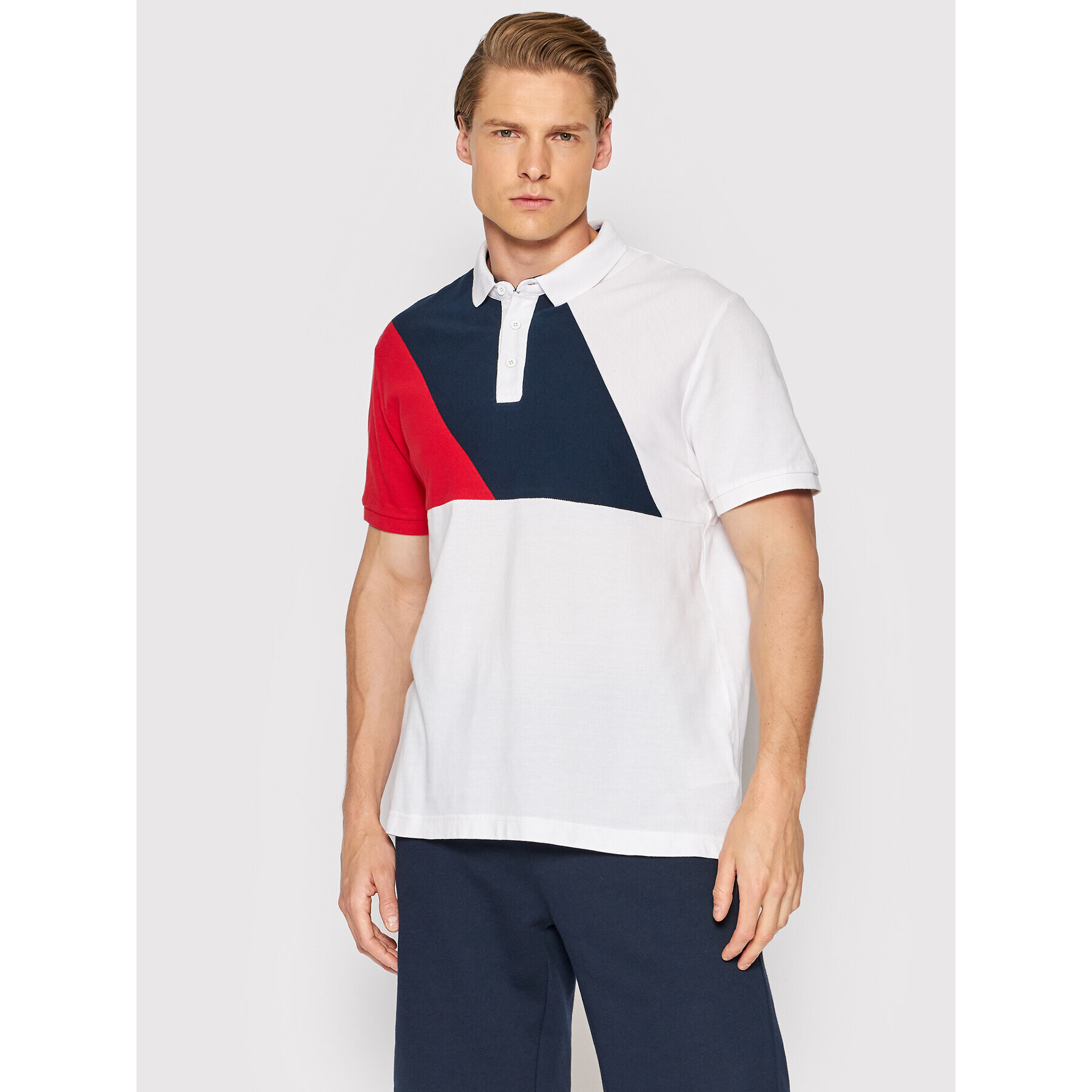 Helly Hansen Polo majica Burgee 30356 Bela Regular Fit - Pepit.si