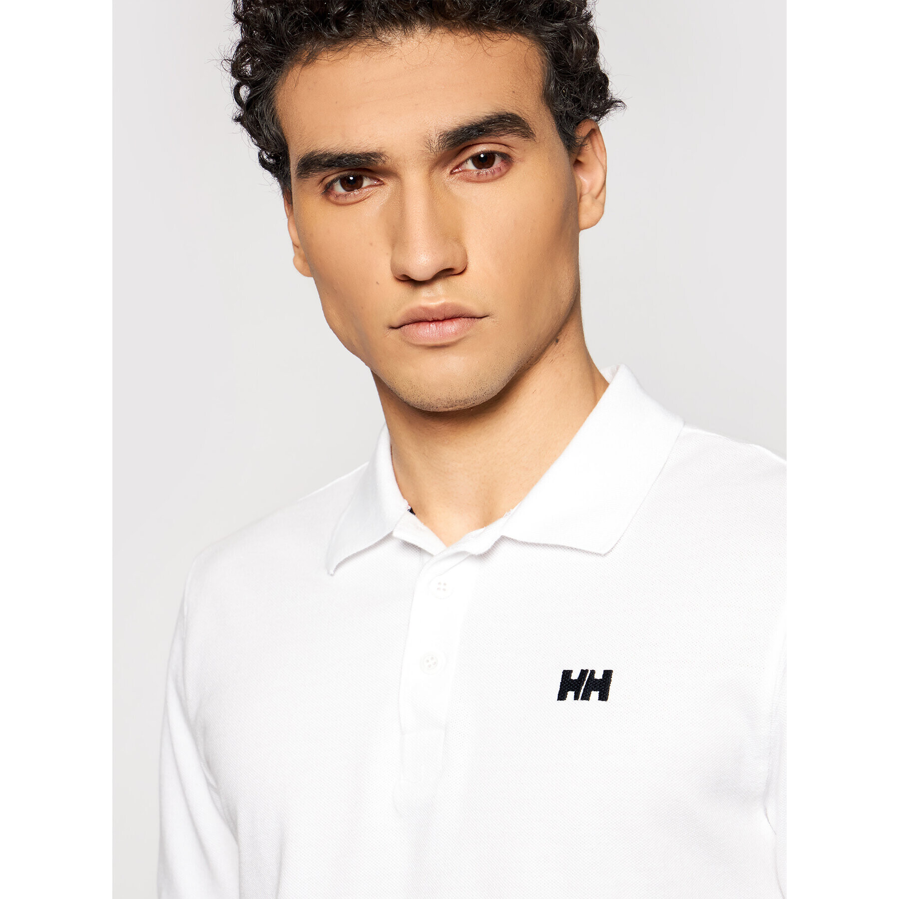 Helly Hansen Polo majica Transat 33980 Bela Regular Fit - Pepit.si