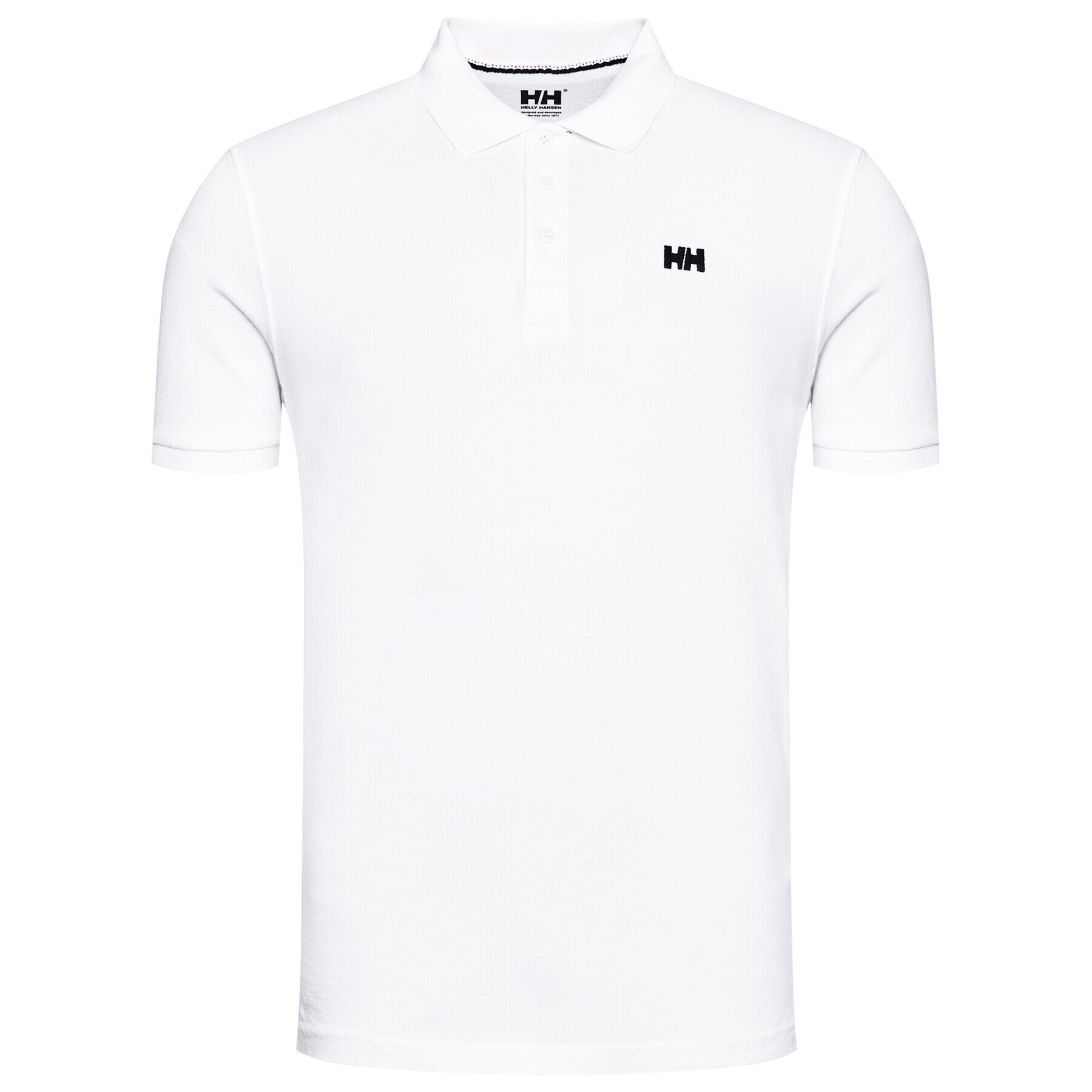 Helly Hansen Polo majica Transat 33980 Bela Regular Fit - Pepit.si