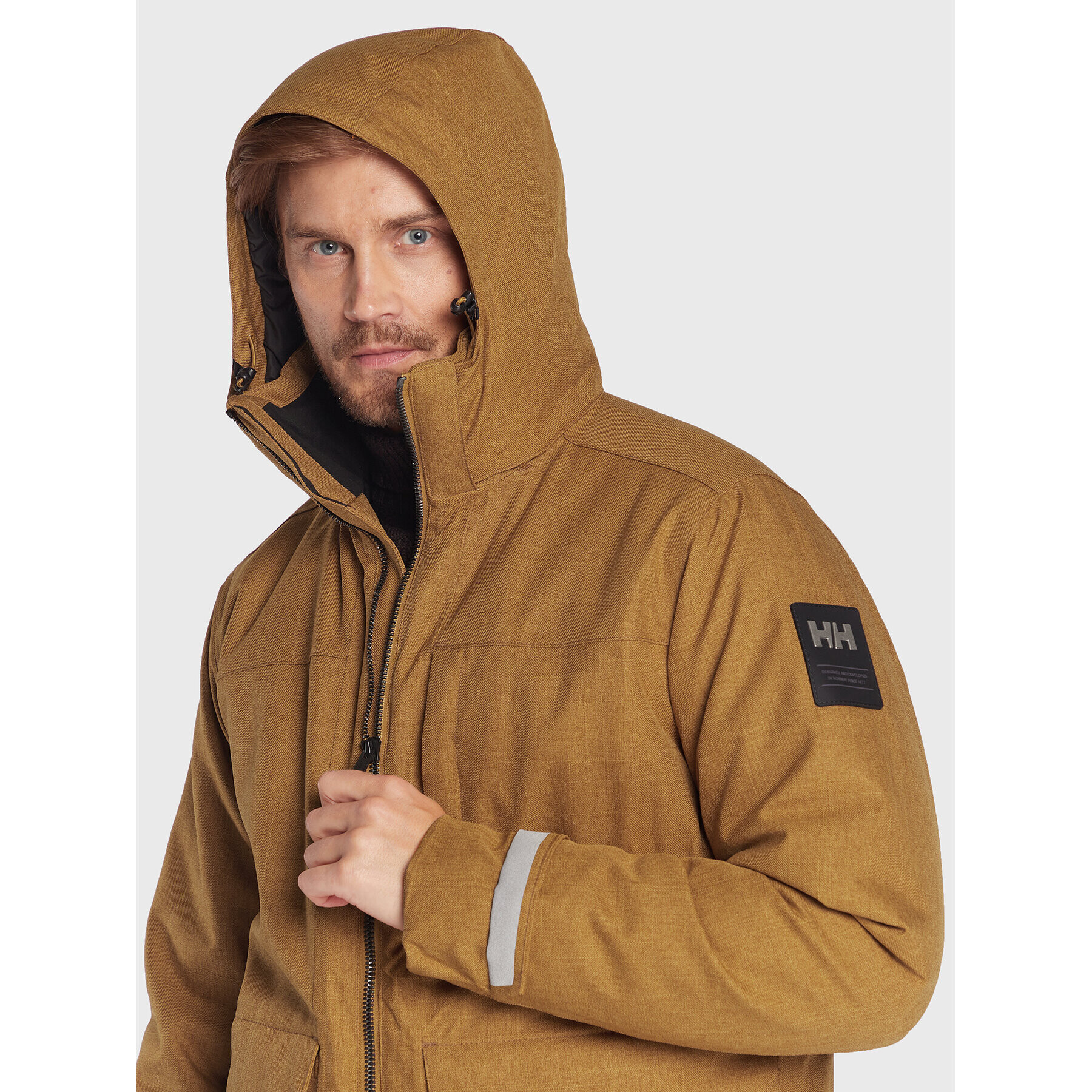 Helly Hansen Prehodna jakna Chill 53677 Rjava Regular Fit - Pepit.si