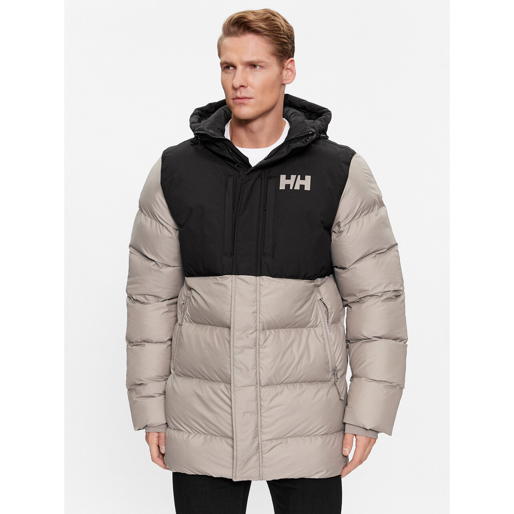 Helly Hansen Puhovka Active Puffy Long 53522 Bež Regular Fit - Pepit.si