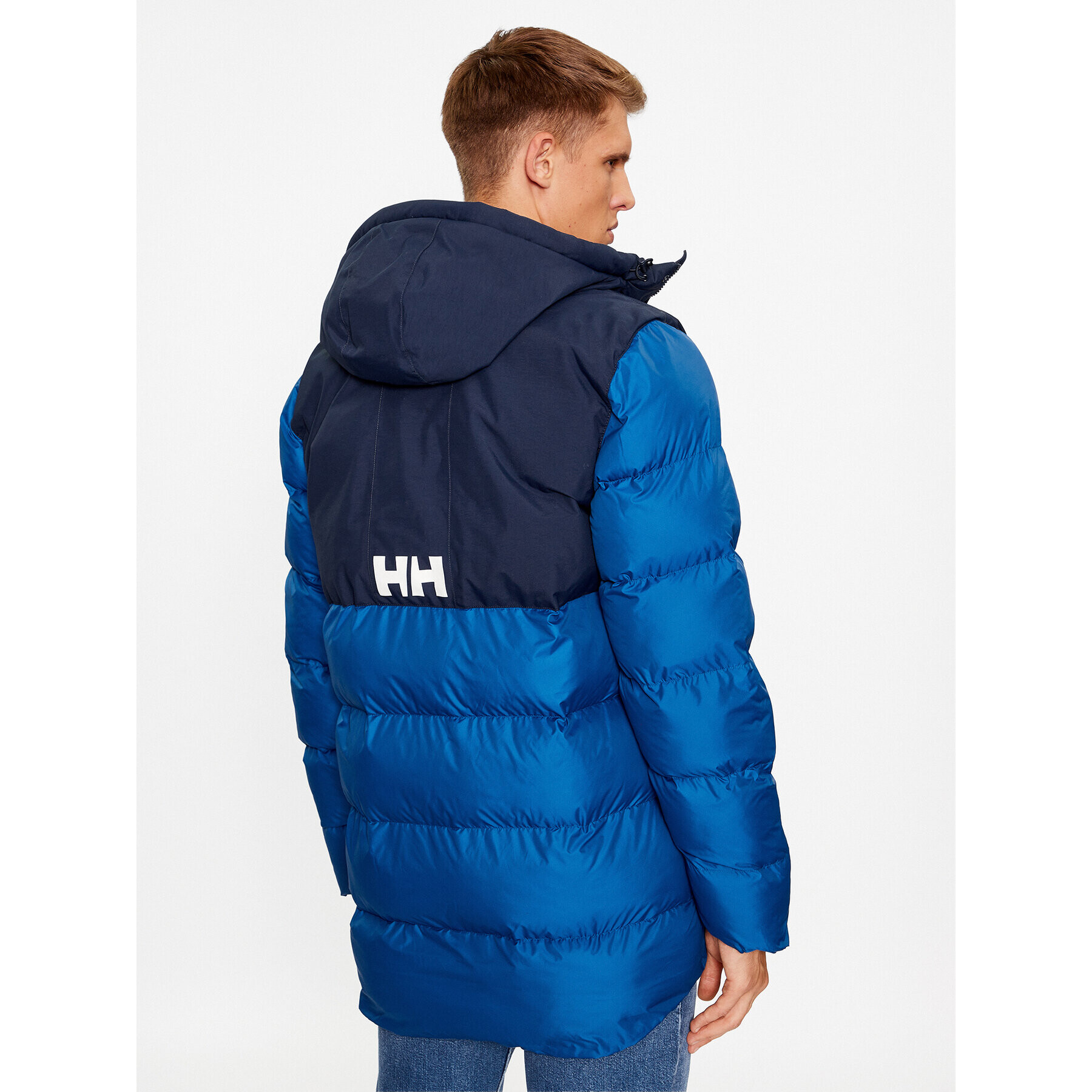 Helly Hansen Puhovka Active Puffy Long 53522 Modra Regular Fit - Pepit.si