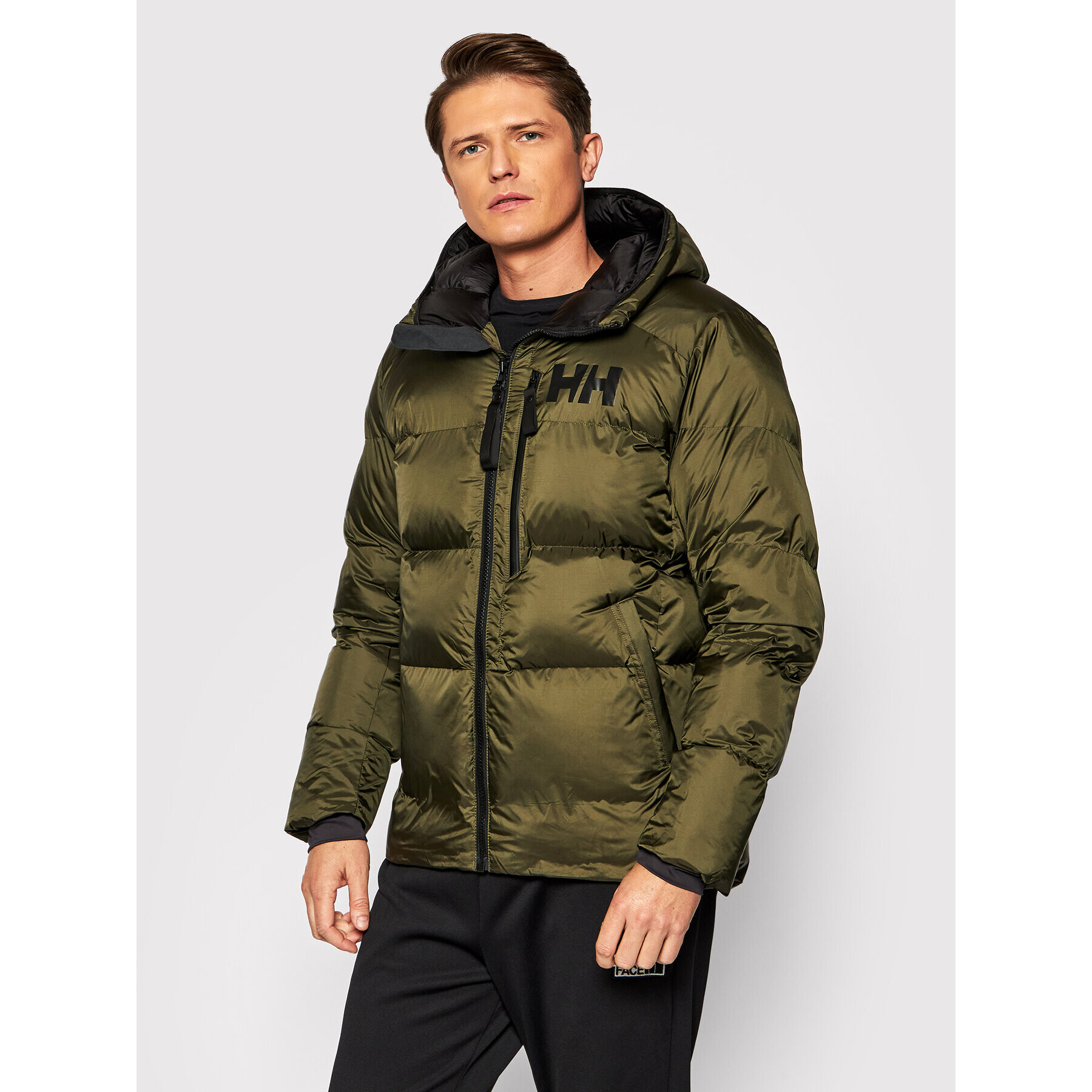 Helly Hansen Puhovka Active Winter 53171 Zelena Regular Fit - Pepit.si