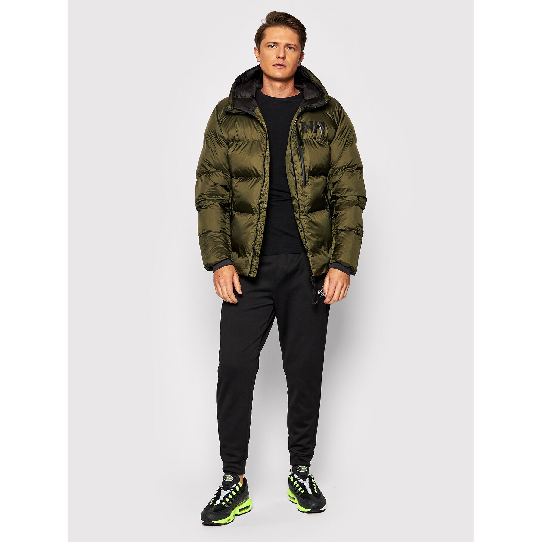 Helly Hansen Puhovka Active Winter 53171 Zelena Regular Fit - Pepit.si