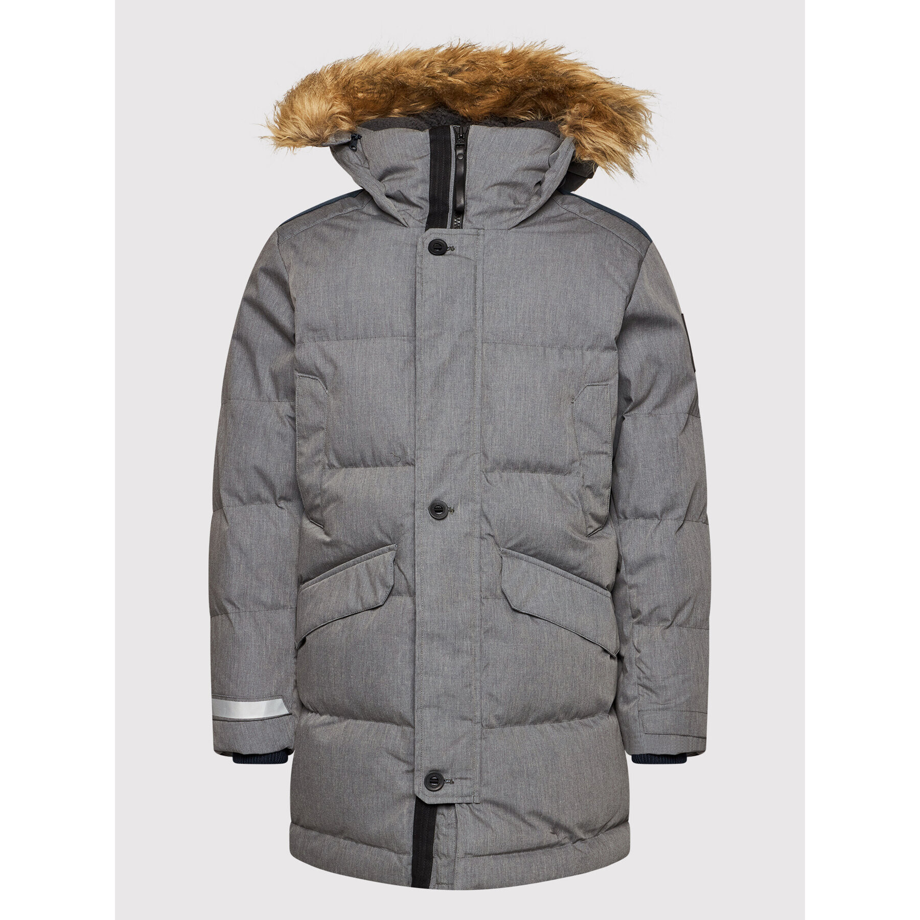 Helly Hansen Puhovka Barents 53167 Siva Regular Fit - Pepit.si