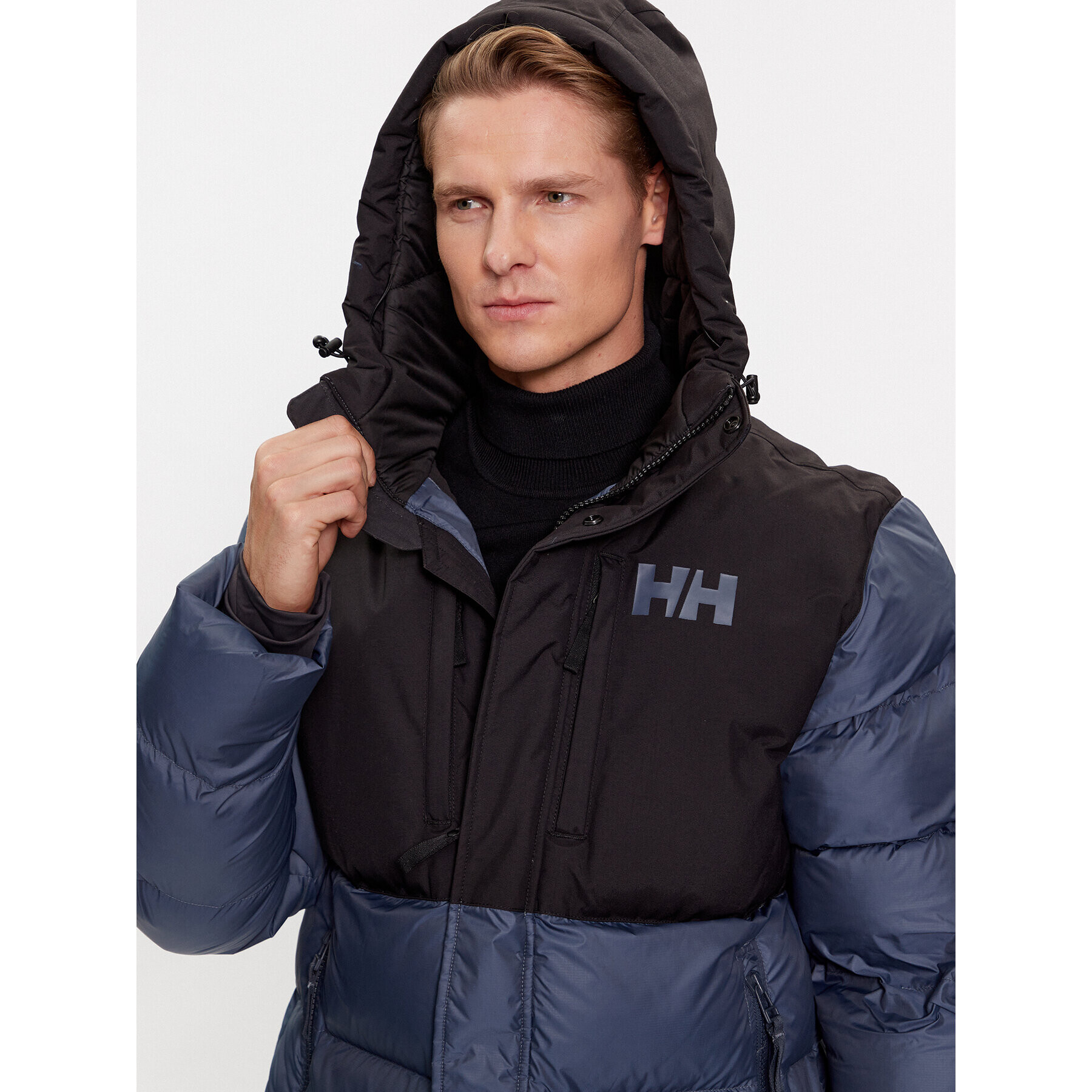 Helly Hansen Puhovka Long 53522 Mornarsko modra Regular Fit - Pepit.si