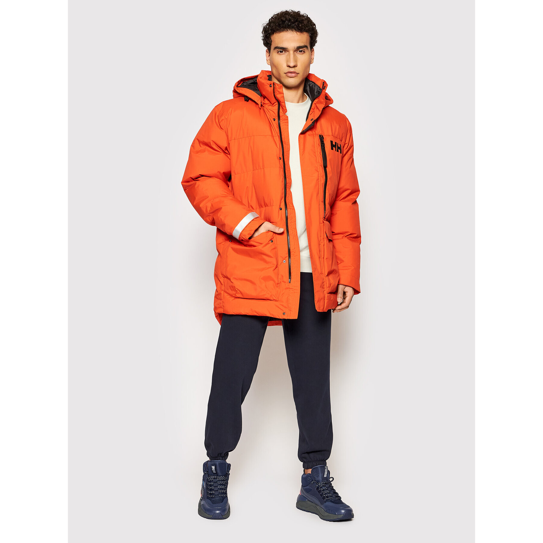 Helly Hansen Puhovka Tromsoe 53074 Oranžna Regular Fit - Pepit.si