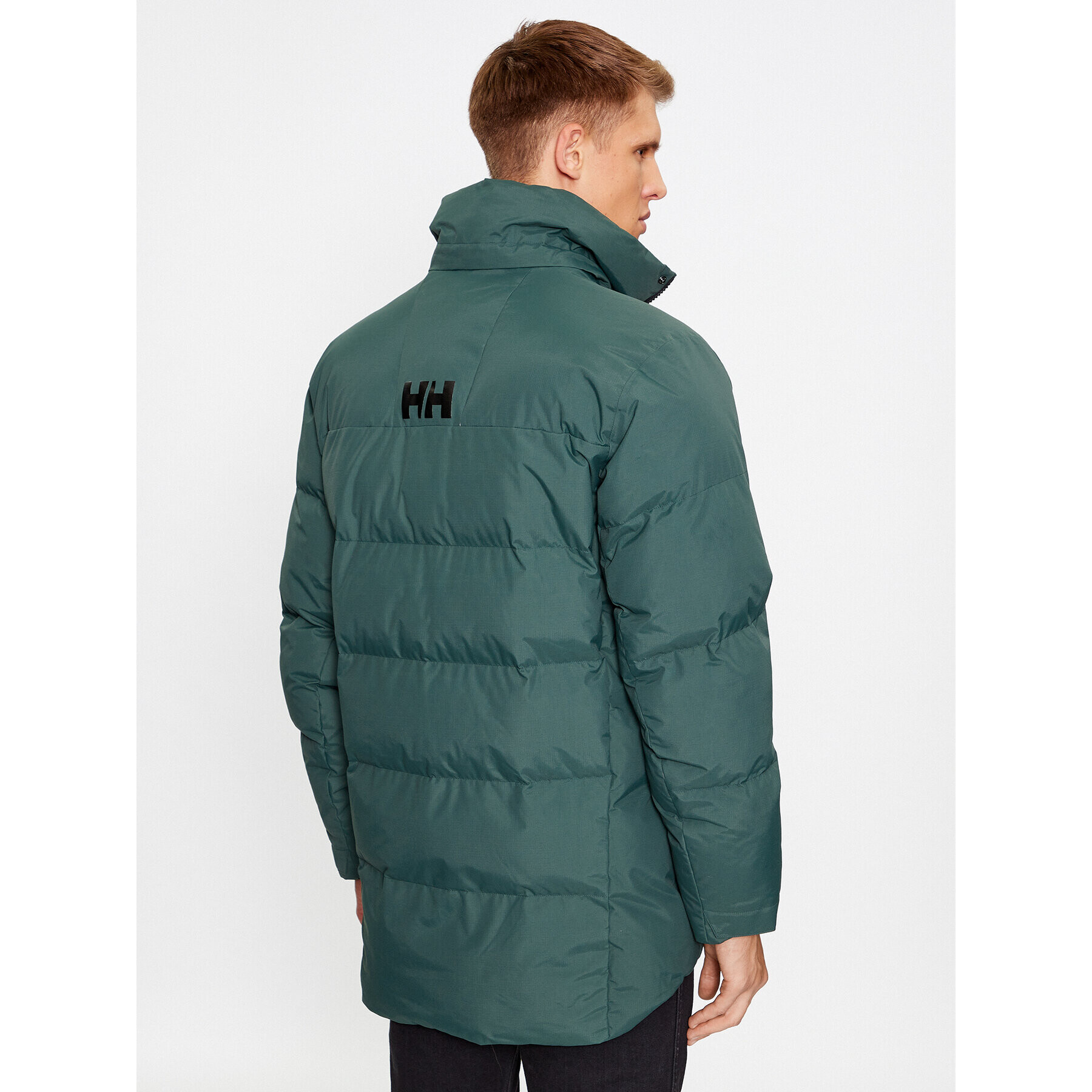 Helly Hansen Puhovka Tromsoe 53074 Zelena Regular Fit - Pepit.si