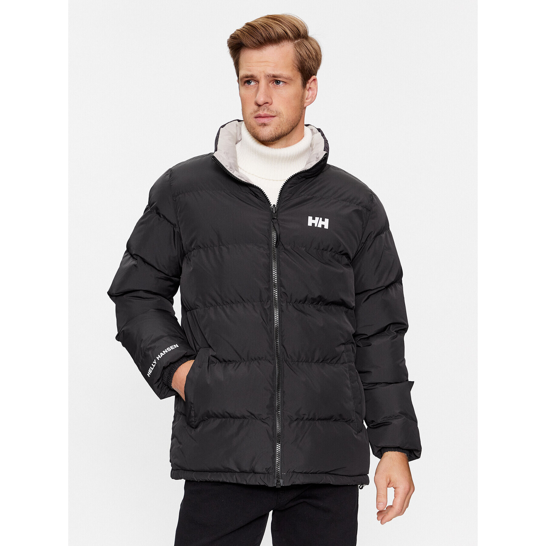 Helly Hansen Puhovka Yu 23 Reversible Puffer 54060 Črna Regular Fit - Pepit.si