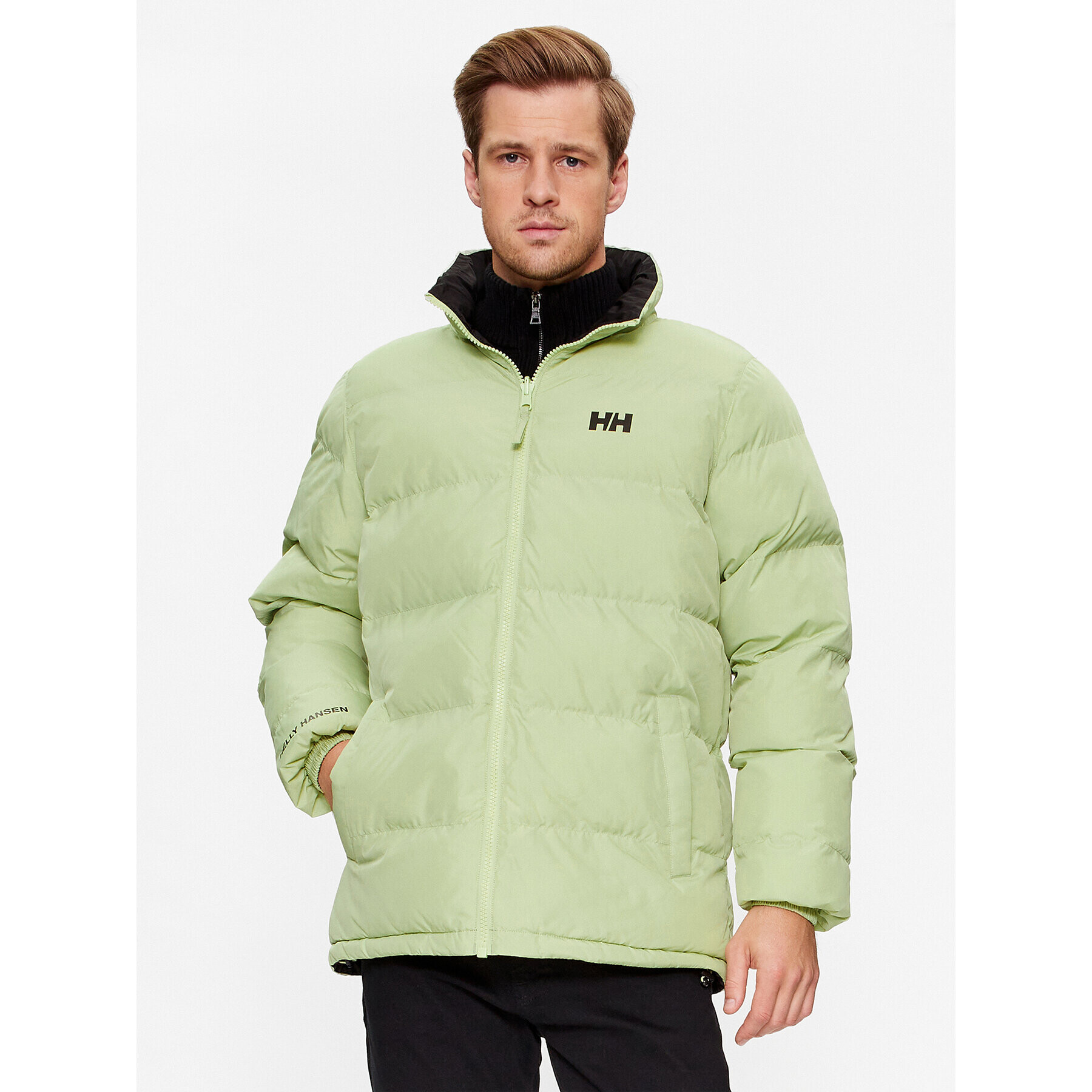 Helly Hansen Puhovka Yu 23 Reversible Puffer 54060 Zelena Regular Fit - Pepit.si