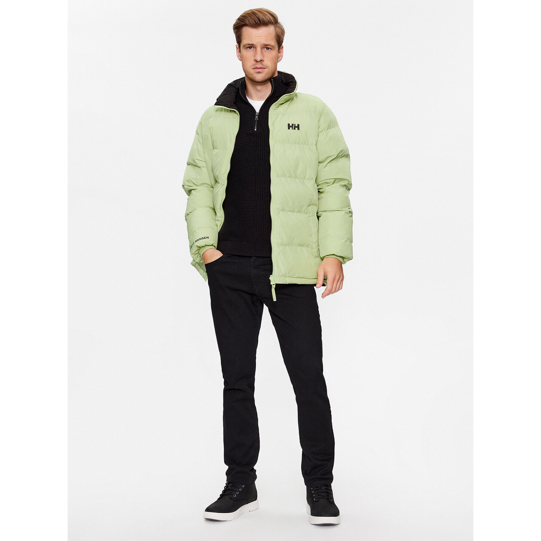 Helly Hansen Puhovka Yu 23 Reversible Puffer 54060 Zelena Regular Fit - Pepit.si