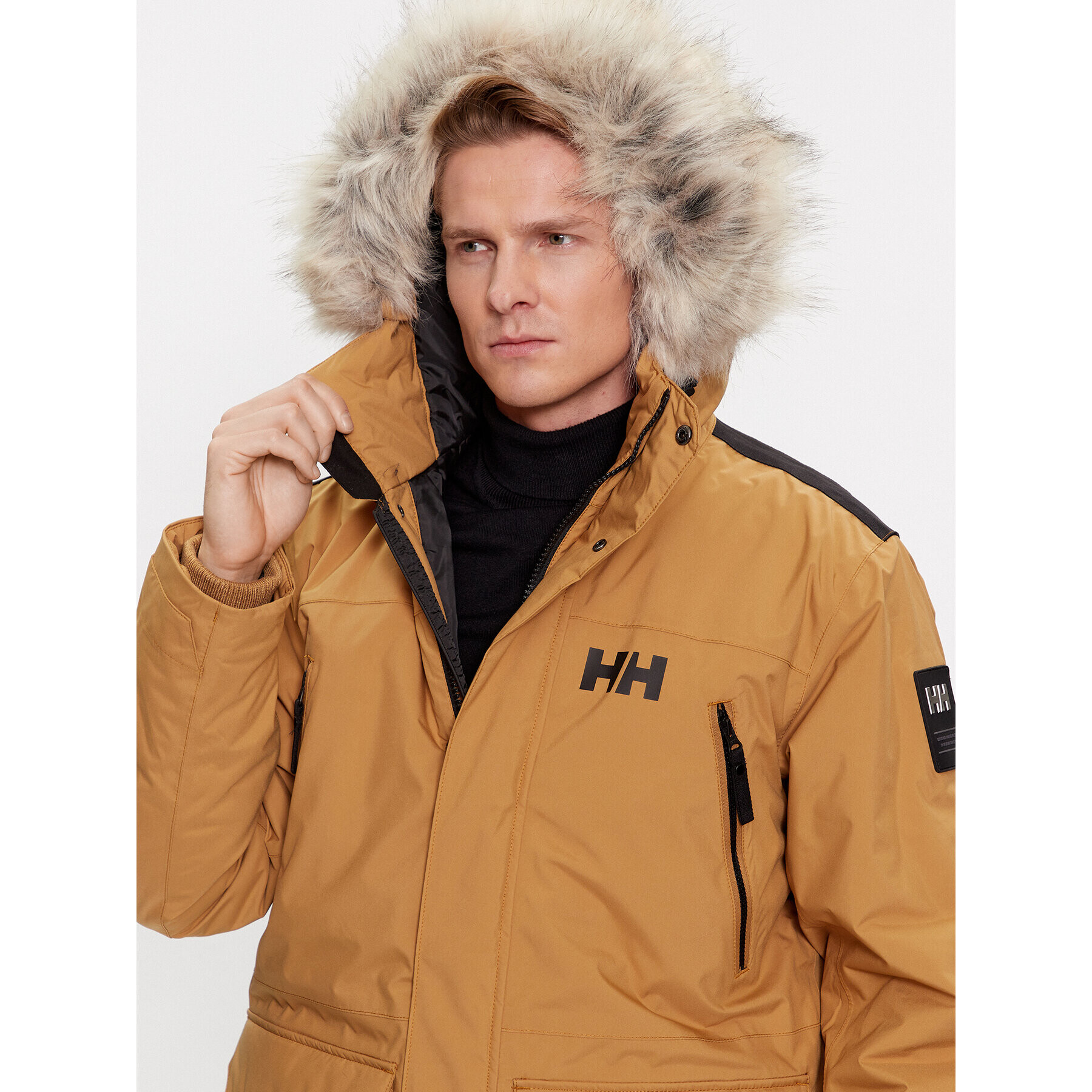 Helly Hansen Zimska jakna Reine 53630 Rjava Regular Fit - Pepit.si