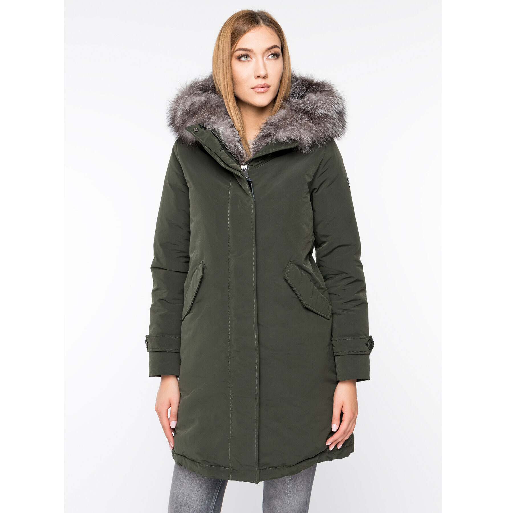 Hetregó Parka Sauris 8H623F 19WD17 Zelena Regular Fit - Pepit.si