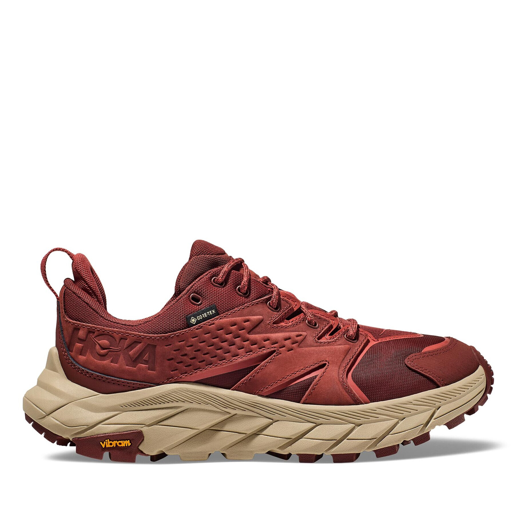 Hoka Trekking čevlji Anacapa Low GTX GORE-TEX 1119373-CMHS Bordo rdeča - Pepit.si