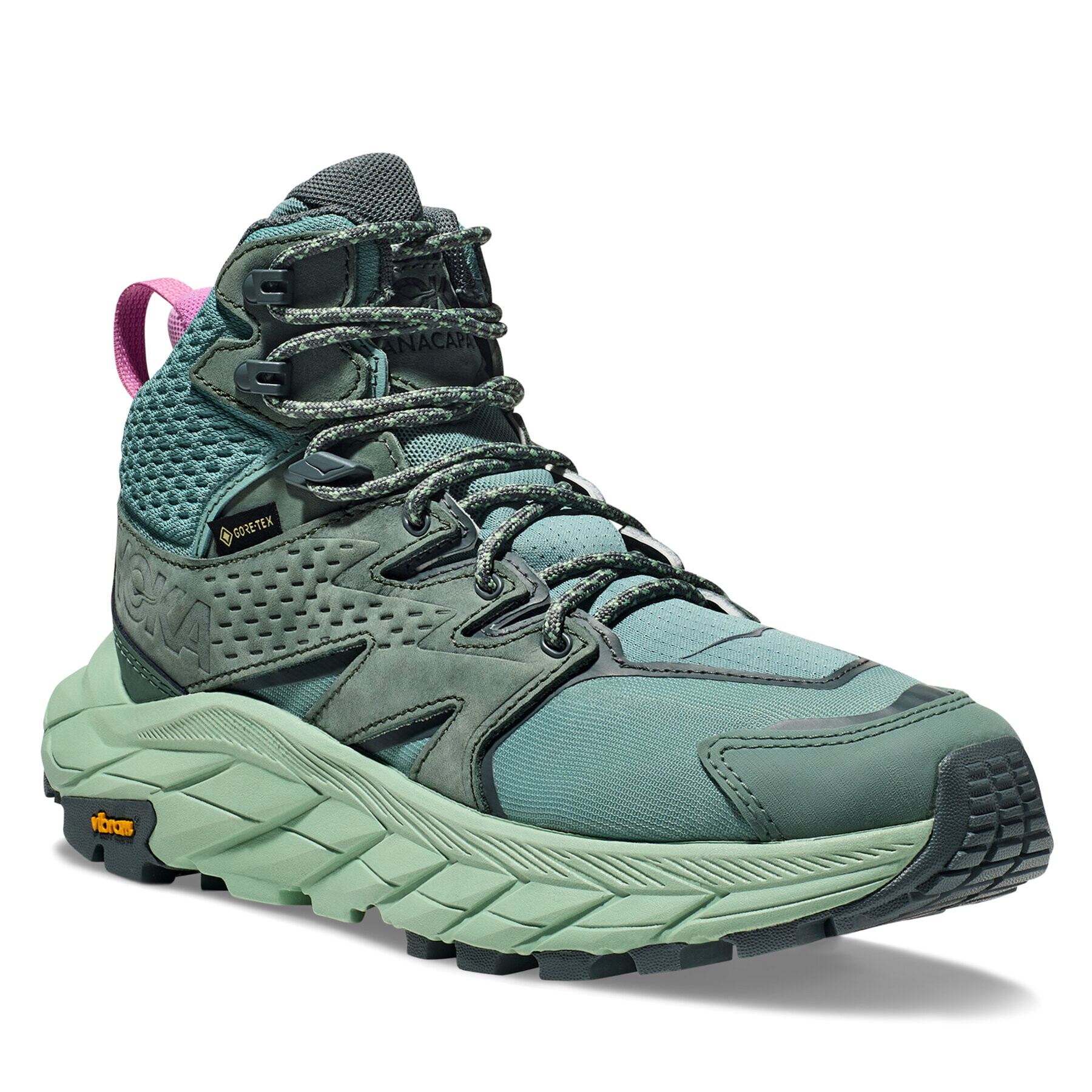 Hoka Trekking čevlji Anacapa Mid Gtx GORE-TEX 1119372 Zelena - Pepit.si