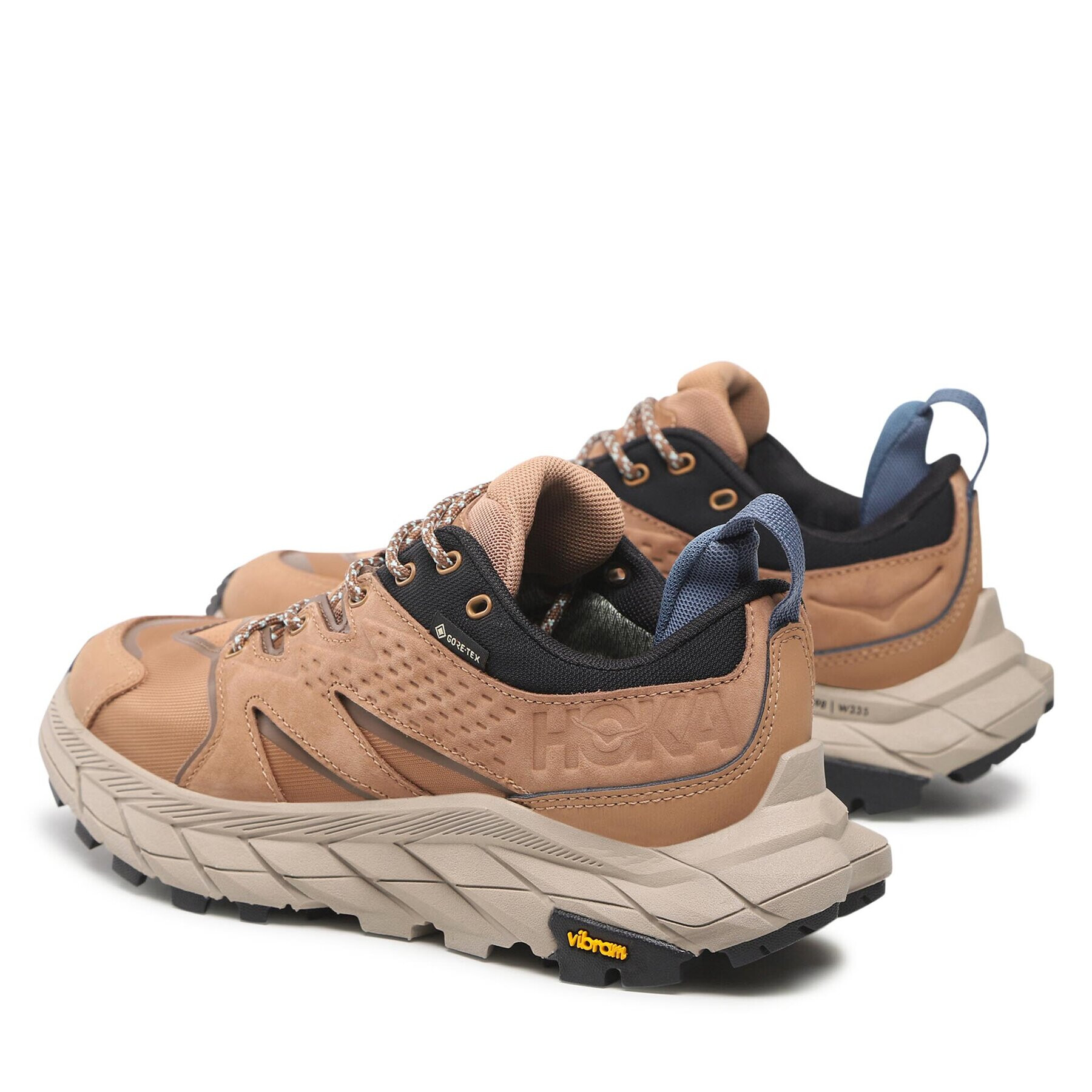 Hoka Trekking čevlji W Anacapa Low Gtx GORE-TEX 1119373 Rjava - Pepit.si