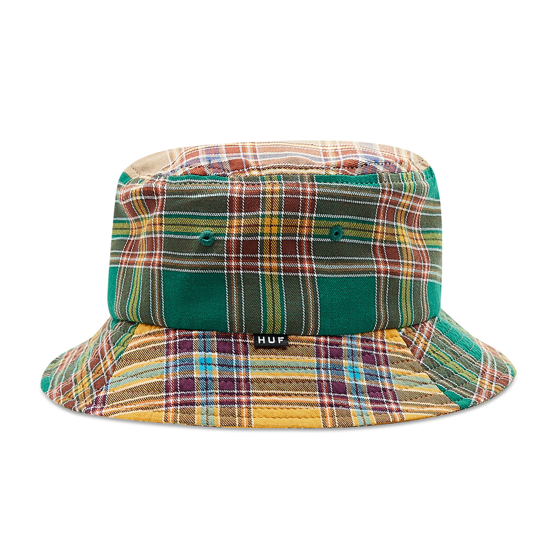 HUF Klobuk Patchwork Bucket HT00616 Pisana - Pepit.si