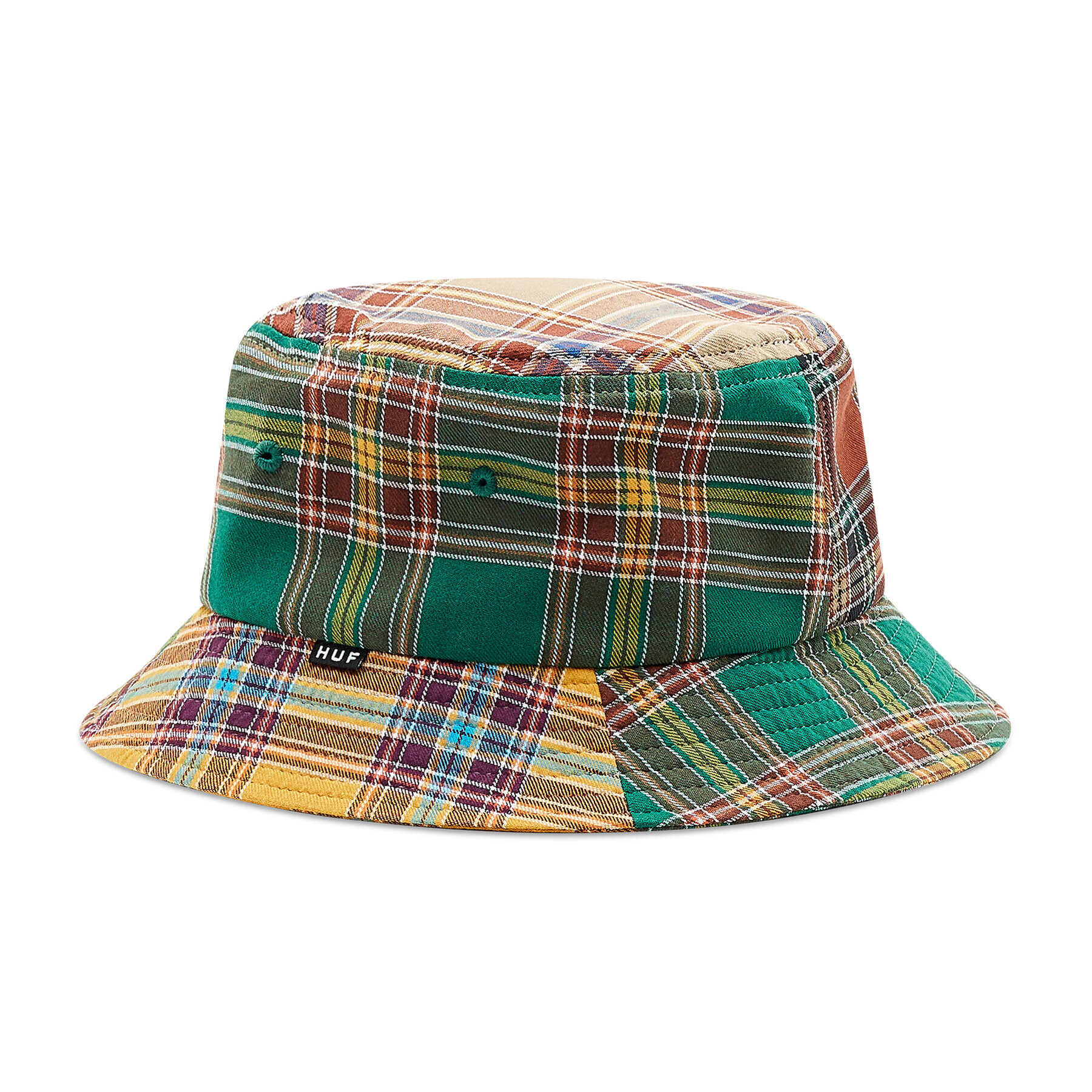 HUF Klobuk Patchwork Bucket HT00616 Pisana - Pepit.si