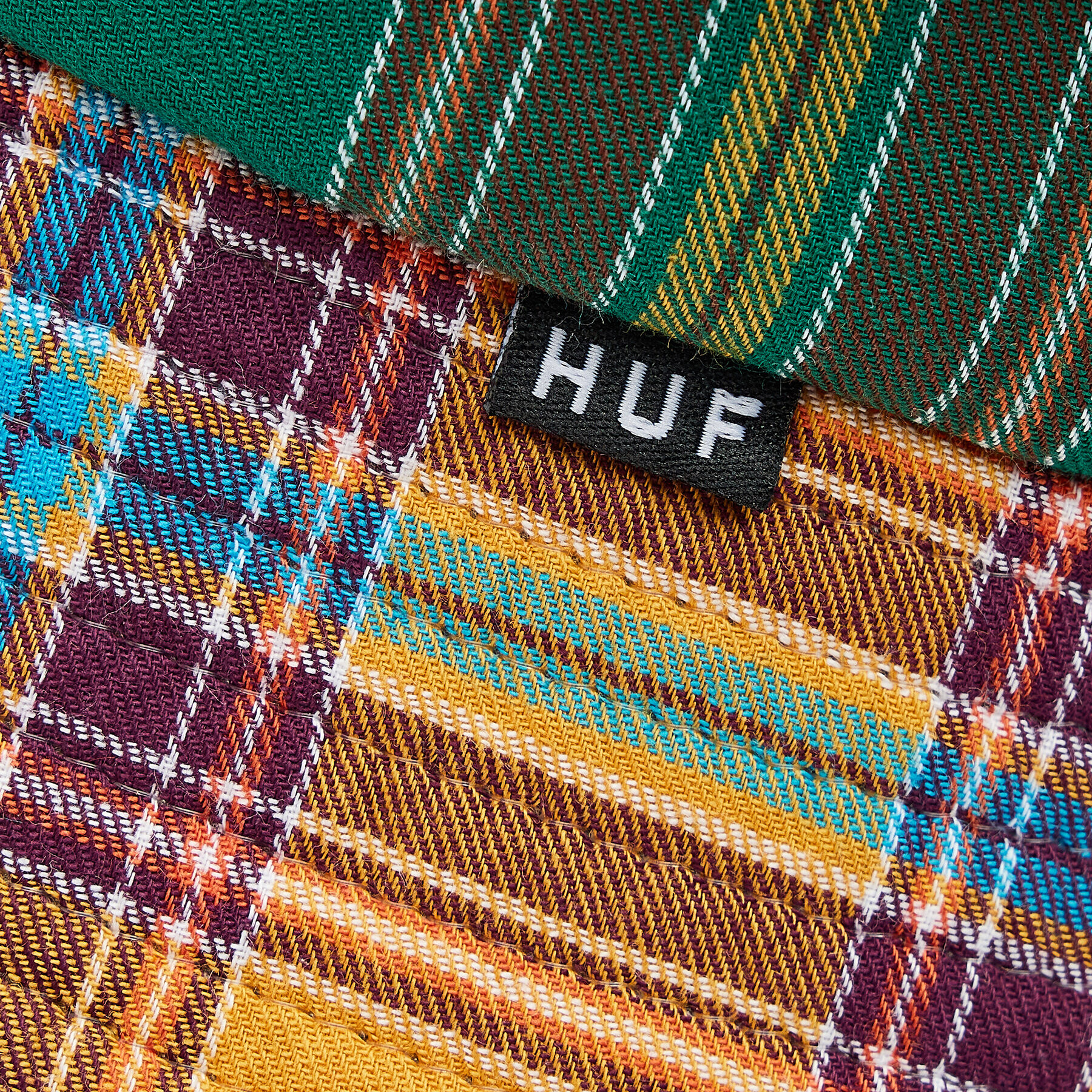 HUF Klobuk Patchwork Bucket HT00616 Pisana - Pepit.si