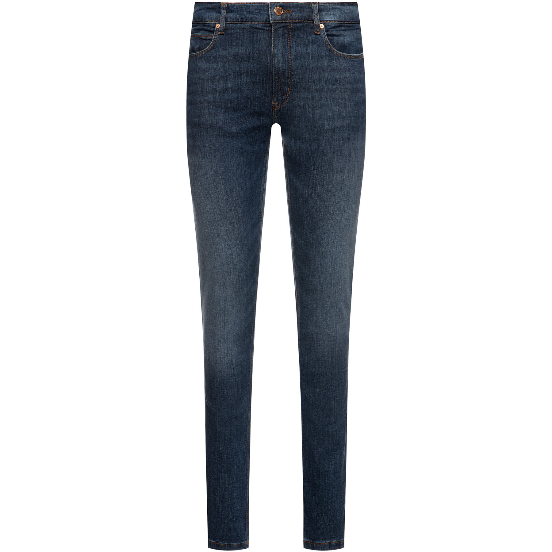 Hugo Jeans hlače 50415313 Mornarsko modra Skinny Fit - Pepit.si