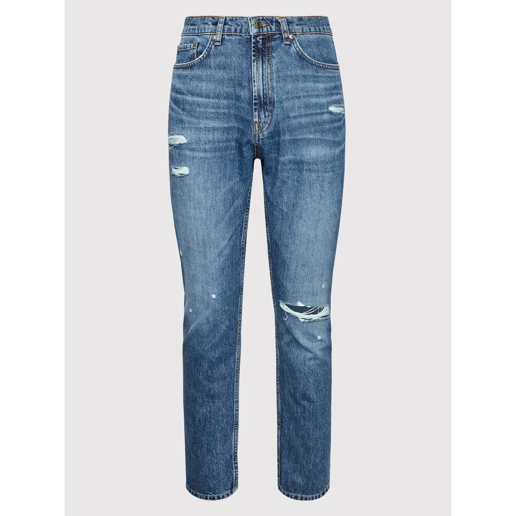 Hugo Jeans hlače 50466700 Modra Regular Fit - Pepit.si