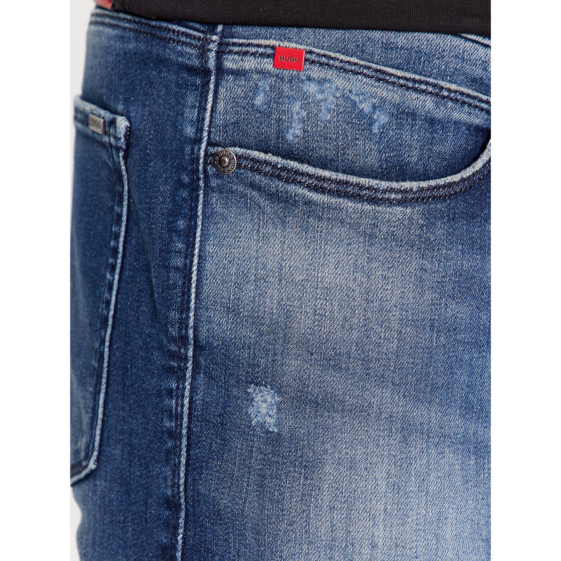 Hugo Jeans hlače 50499046 Modra Slim Fit - Pepit.si