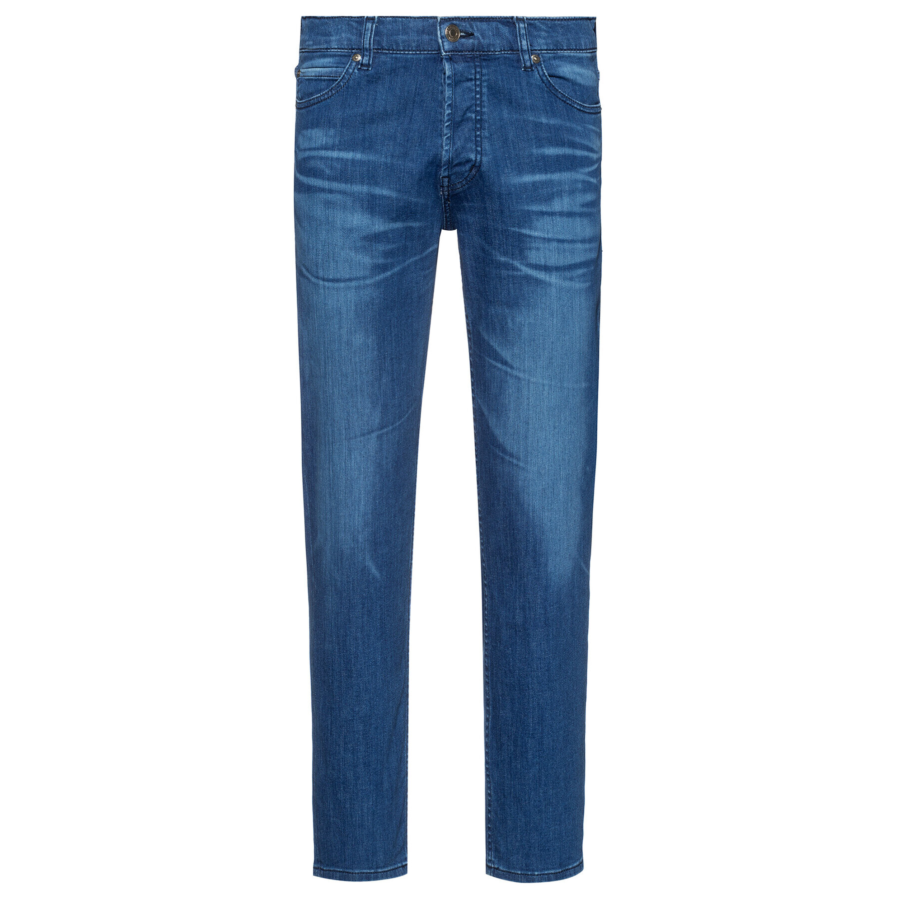 Hugo Jeans hlače 634 50449225 Modra Tapered Fit - Pepit.si