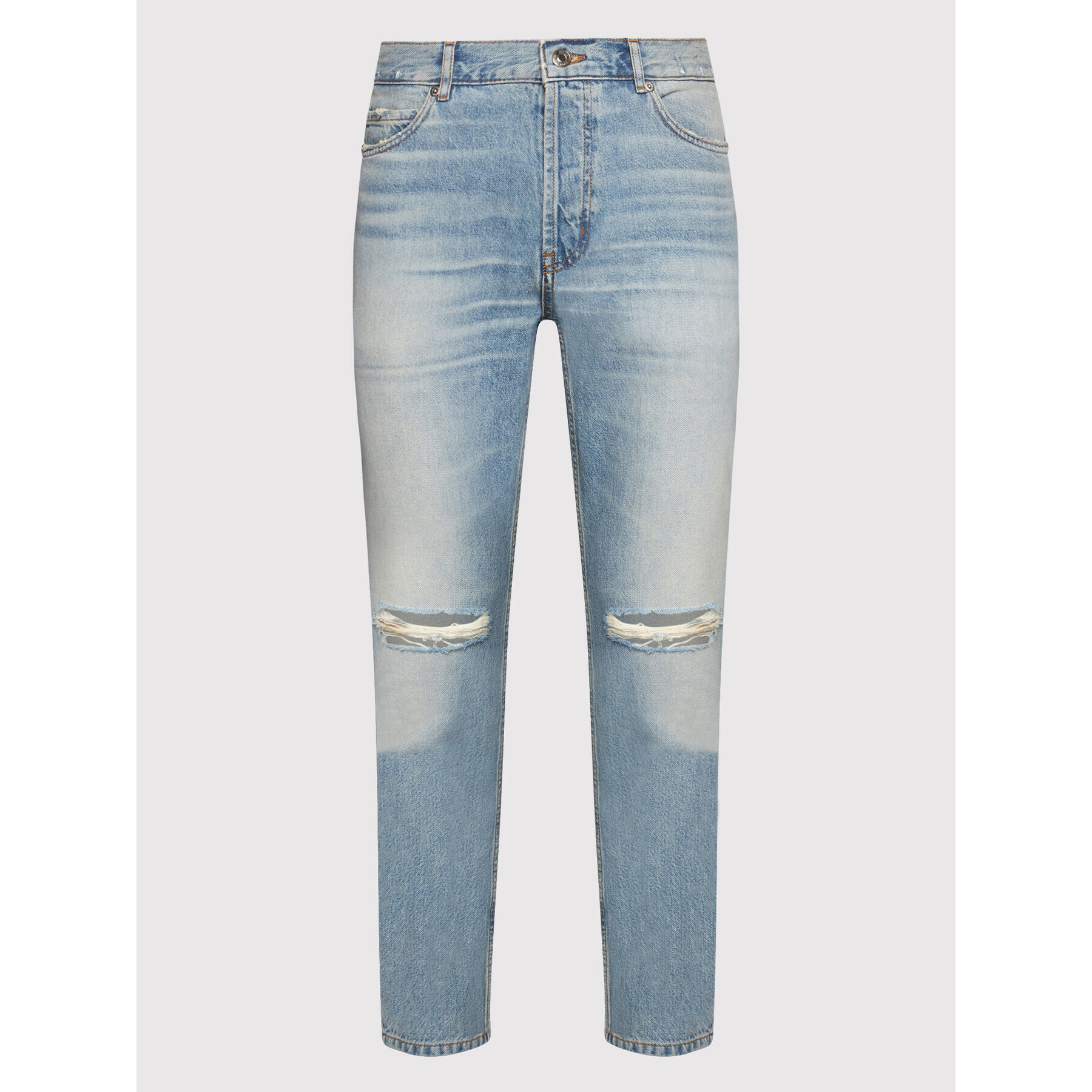 Hugo Jeans hlače 634 50462750 Modra Regular Fit - Pepit.si