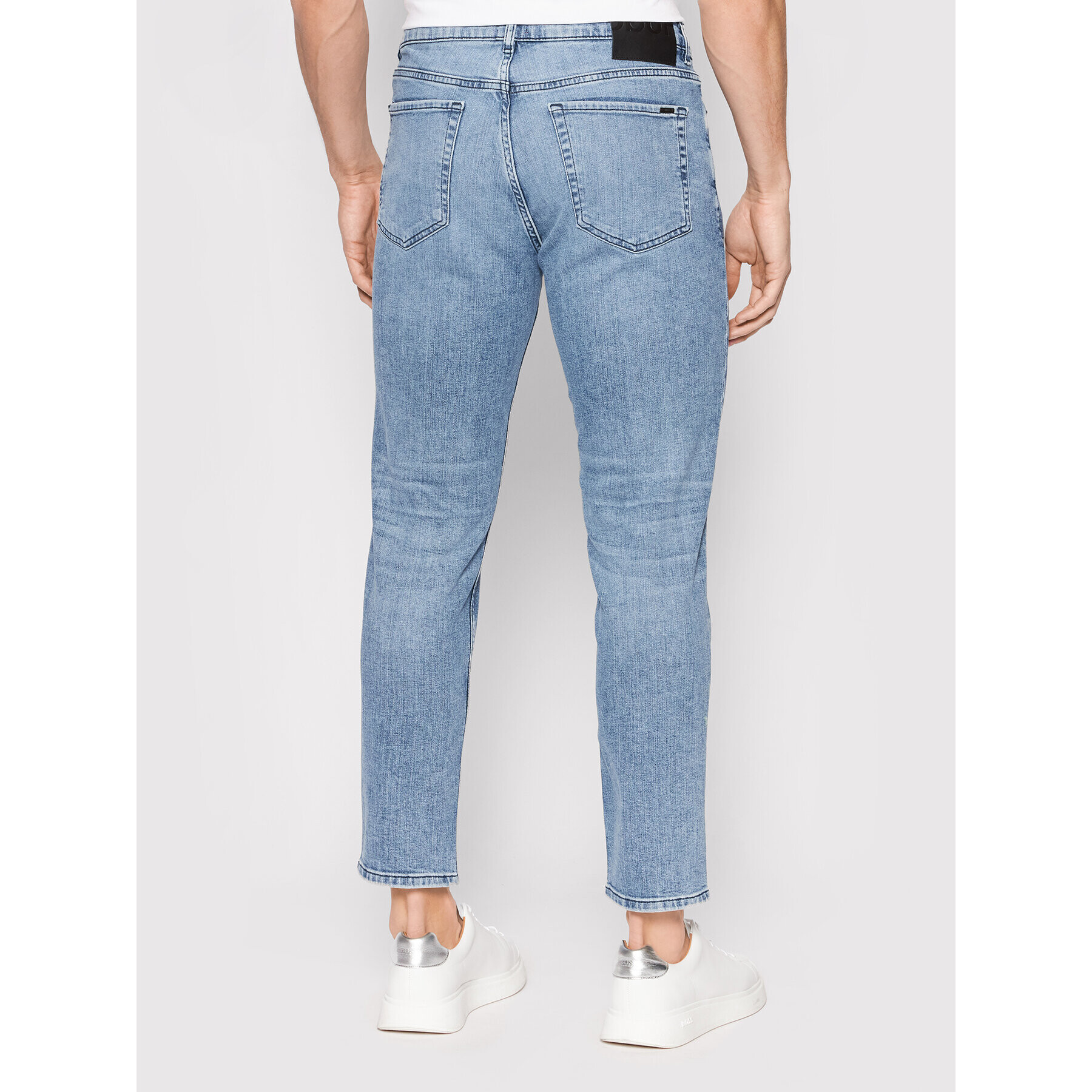 Hugo Jeans hlače 634 50463347 Modra Slim Fit - Pepit.si